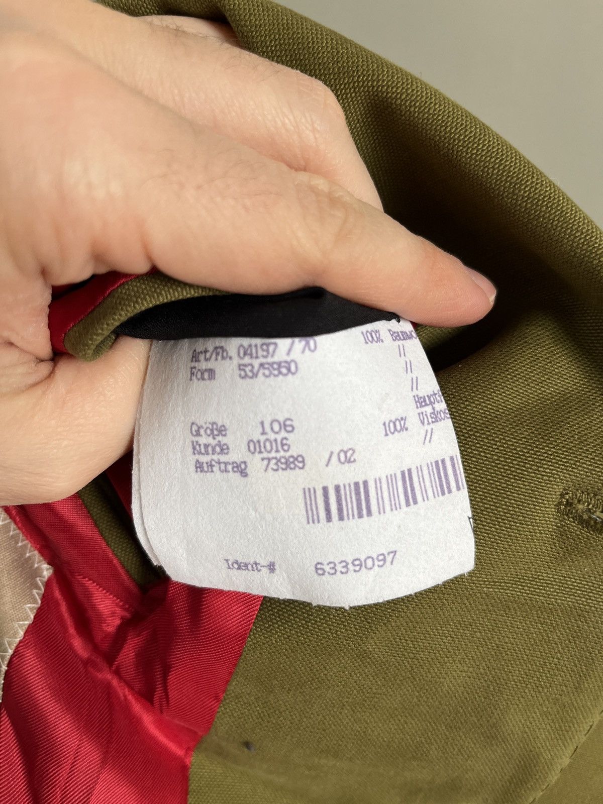 Other Conrad Hasselbach Green Cotton Heavy Classic Hunting Coat Size US L / EU 52-54 / 3 - 19 Thumbnail
