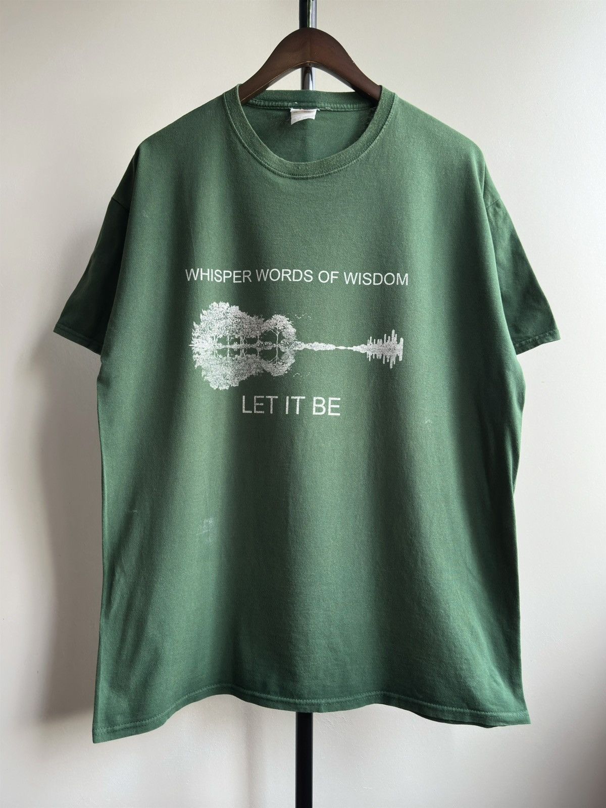 Band Tees × Vintage Vintage The Beatles Let It Be “Whisper Words Of Wisdom” Tee Size US XL / EU 56 / 4 - 1 Thumbnail