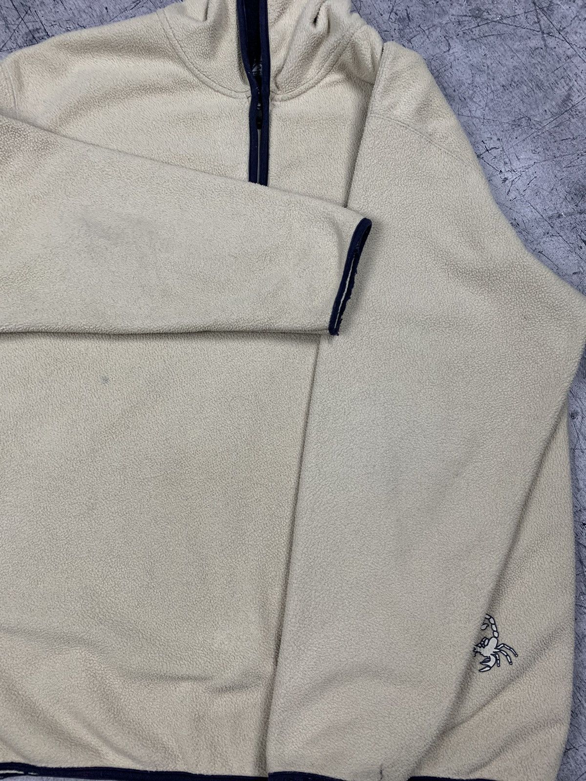 Nike Vintage Y2K Nike ACG Sherpa Fleece Hoodie Zip Up Scorpion Size US XXL / EU 58 / 5 - 11 Thumbnail