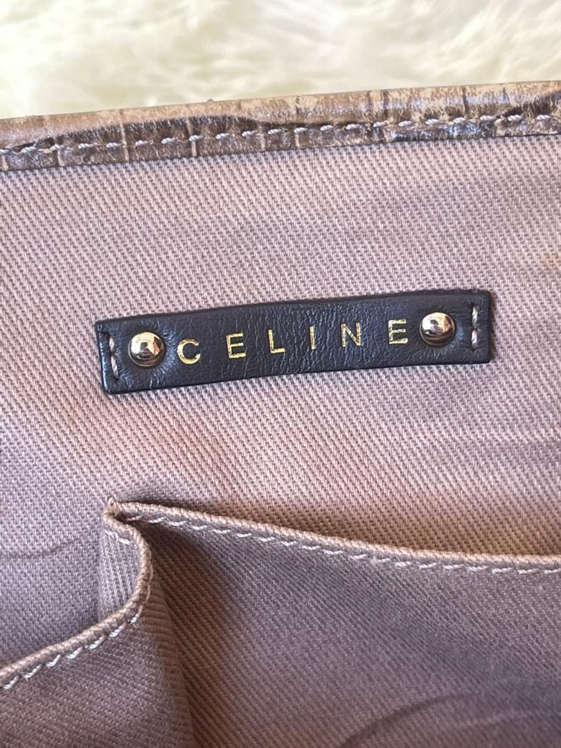 Celine 2008 Celine Macadam Canvas Boogie Handbag Size ONE SIZE - 22 Thumbnail