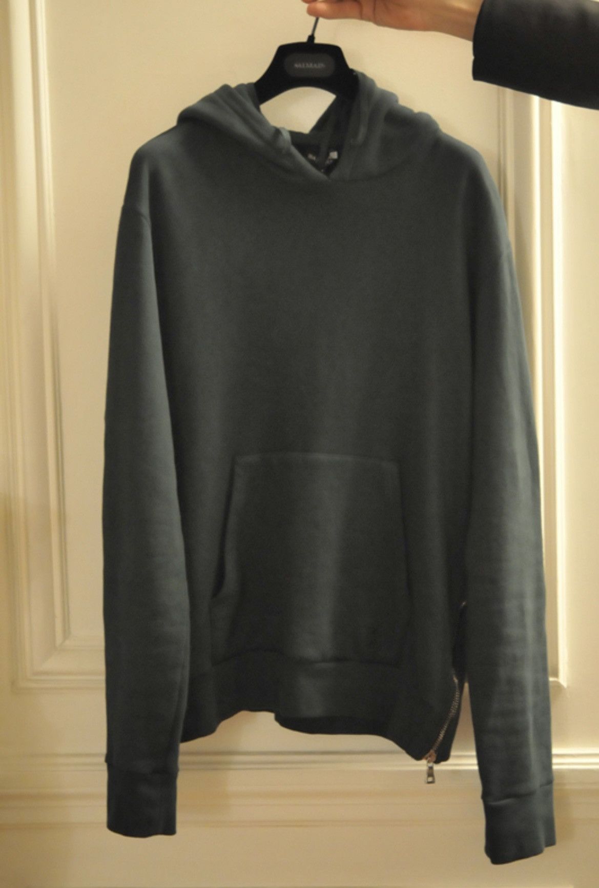 Balmain Balmain Homme SS11 Black Biker Hoodie Decarnin Size US M / EU 48-50 / 2 - 2 Thumbnail