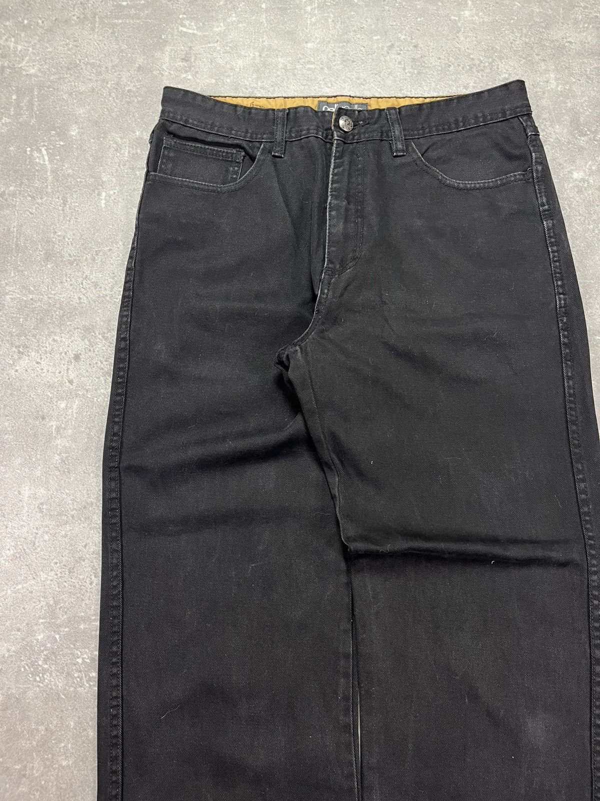 Pelle Pelle Pelle Pelle Baggy Embroidered Denim Jeans 34 Affliction Rare Size US 34 / EU 50 - 3 Thumbnail