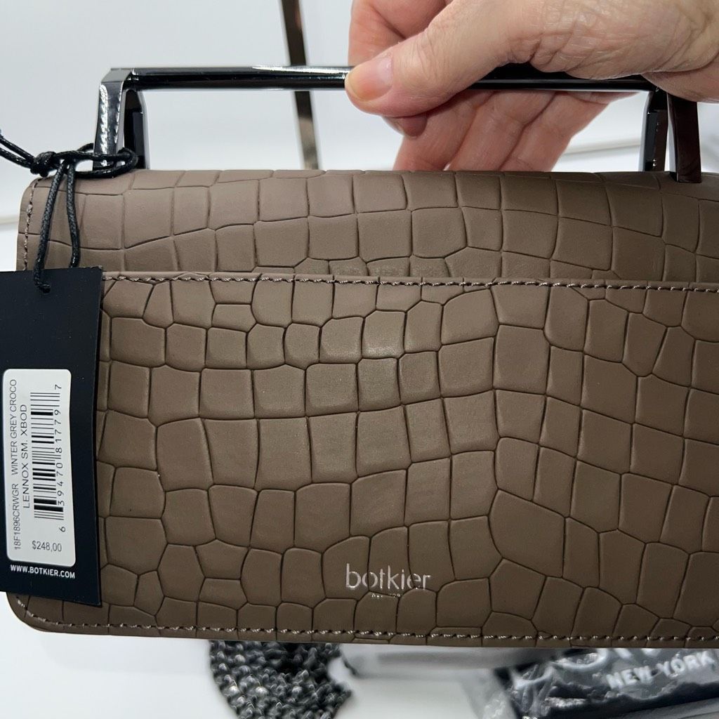 Other BOTKIER NEW YORK Small Lennox Croc-Embossed Leather Crossbod Size ONE SIZE - 8 Thumbnail