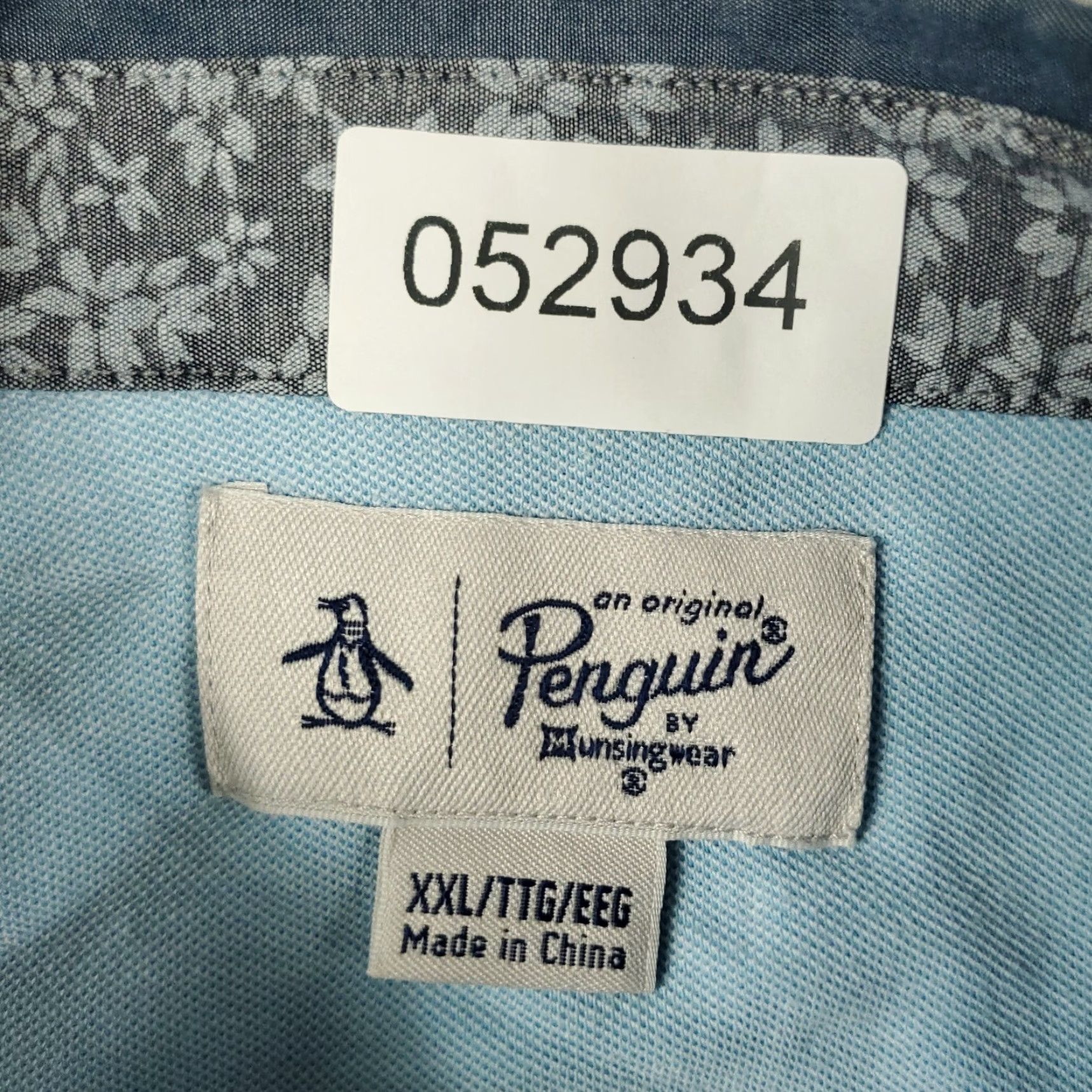Original Penguin VINTAGE Original Penguin Polo Shirt Men 2XL Blue Casual Short Sleeve Classic Preppy Size US XXL / EU 58 / 5 - 7 Thumbnail