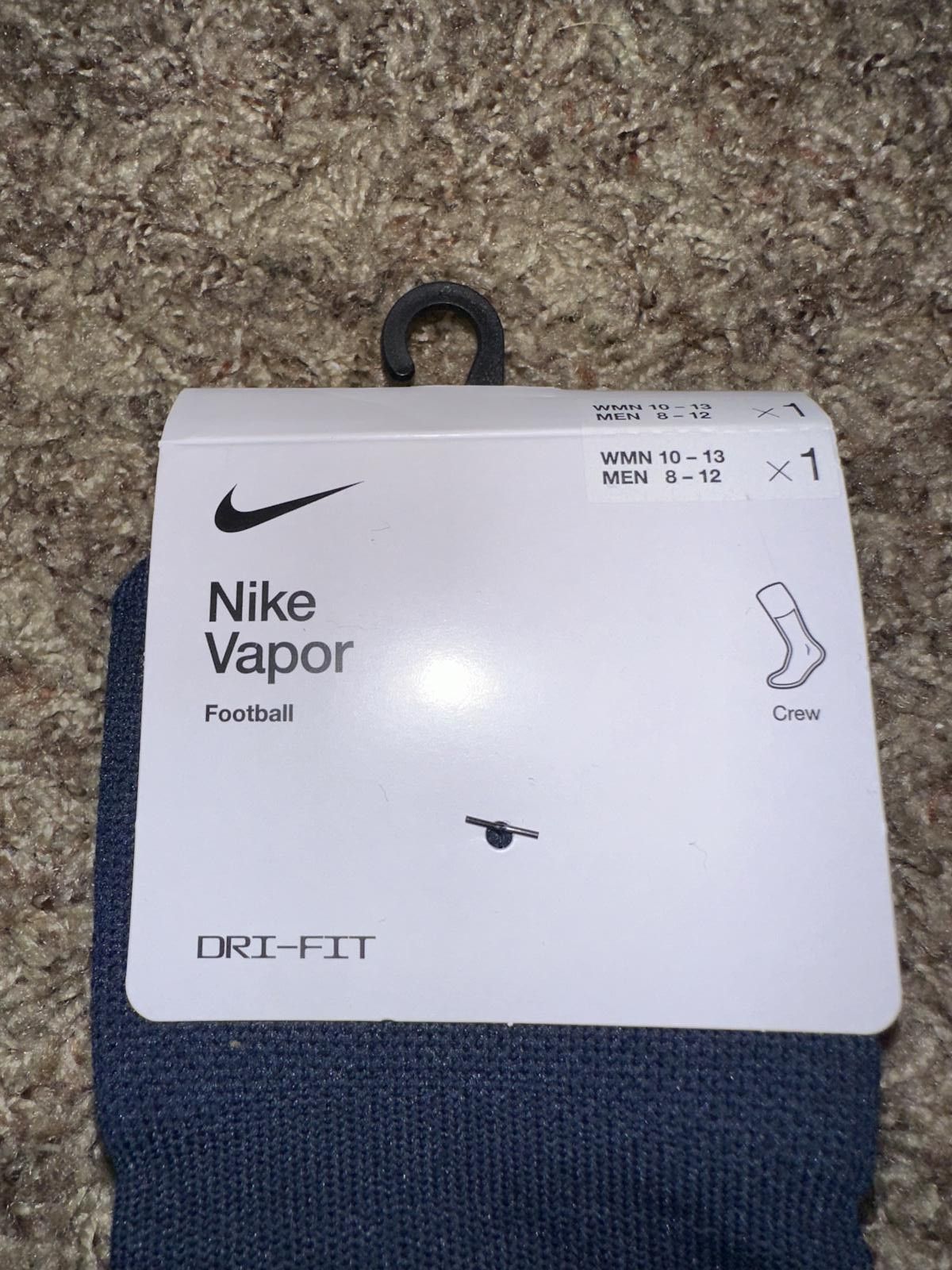 Nike Nike Vapor Football Crew Socks Size ONE SIZE - 2 Thumbnail