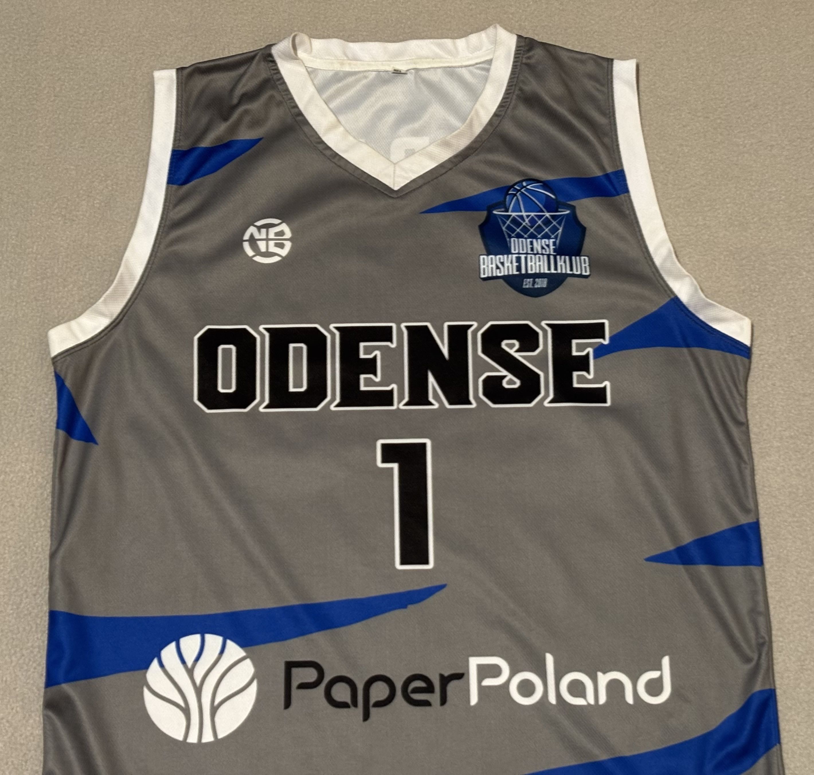 Other Odense Basketballklub #1 Basketball Jersey Size L Size US L / EU 52-54 / 3 - 7 Thumbnail