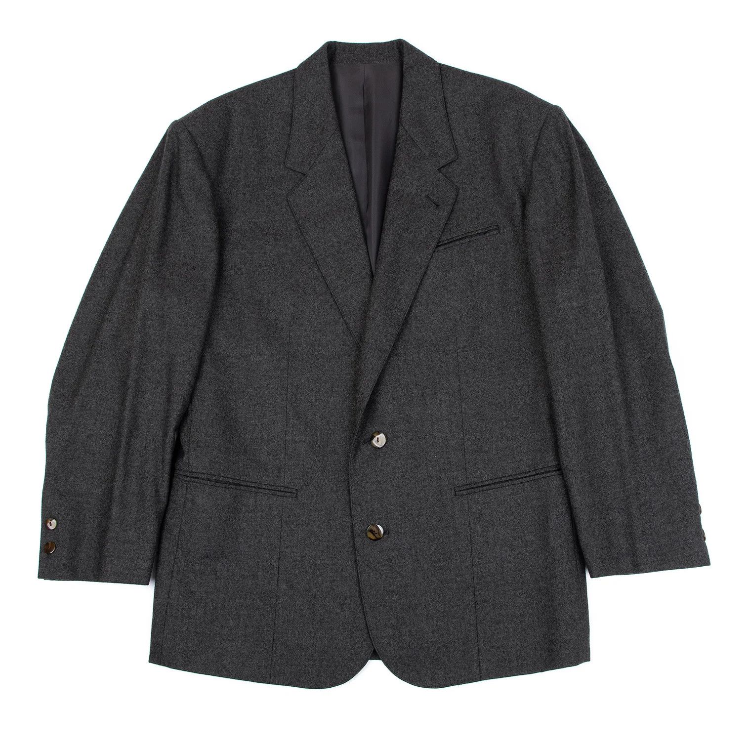 Jean Paul Gaultier Wool 2B Jacket in Gray, Size M Size US M / EU 48-50 / 2 - 1 Thumbnail