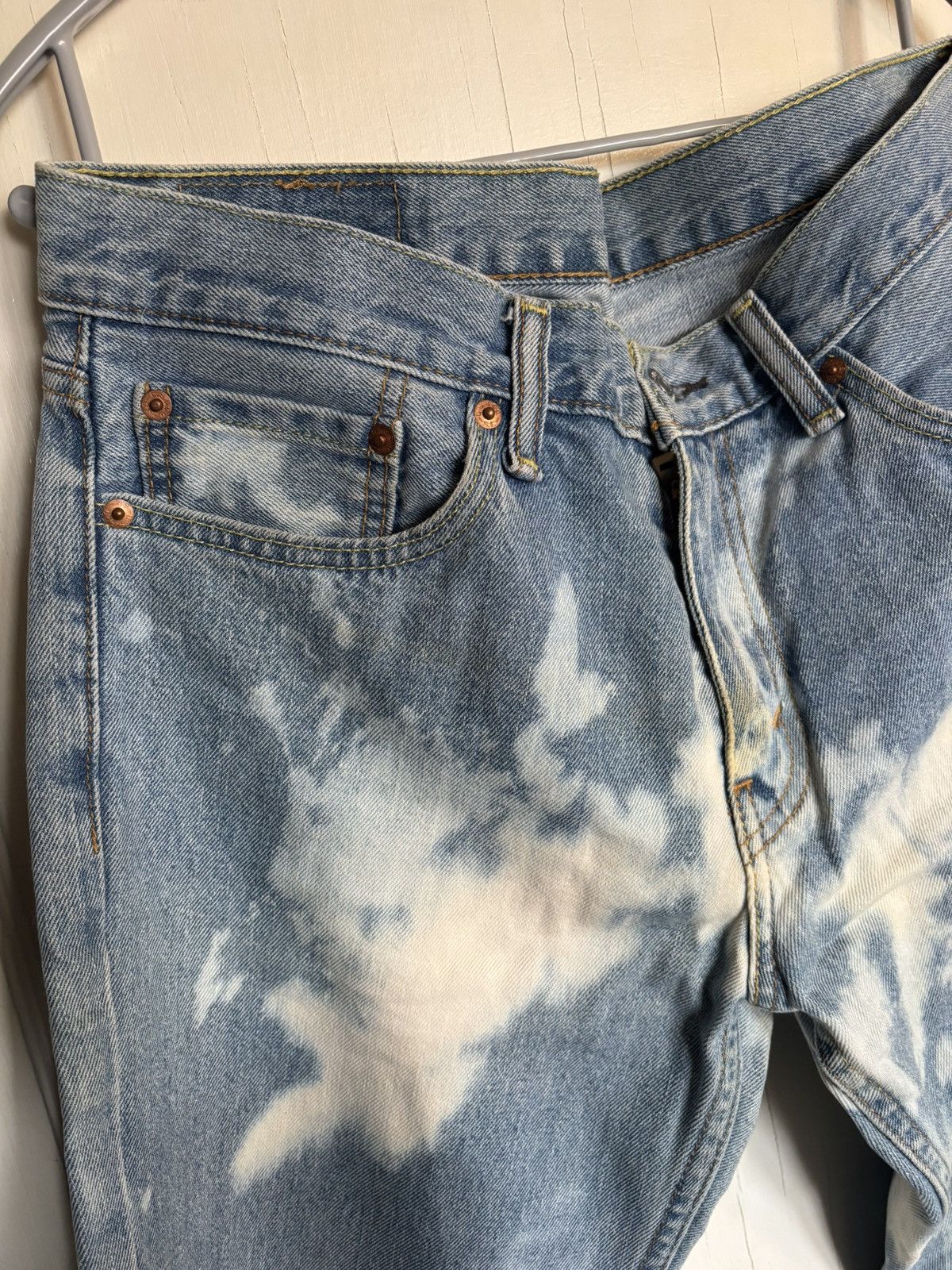 Levi's Levis 501 bleached Size US 32 / EU 48 - 2 Thumbnail