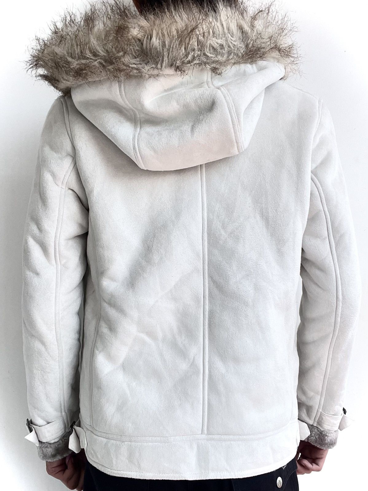 Japanese Brand Japanese Brand Avant-Garde Fur Suede Leather Jacket Size US M / EU 48-50 / 2 - 5 Thumbnail