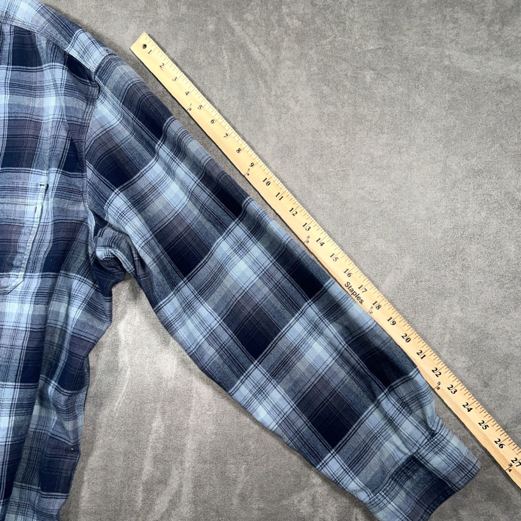 Carhartt Carhartt Button Down Flannel Plaid Shirt Mens Relaxed Fit Long Sleeve 3XL Blue Size US XXL / EU 58 / 5 - 6 Thumbnail