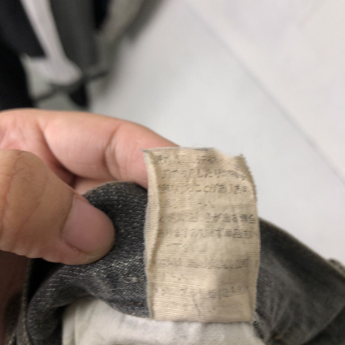 Japanese Brand VINTAGE PUNK JEANS DISTRESSE DESIGN HANES INSPIRE UNDERCOVER Size US 30 / EU 46 - 10 Thumbnail