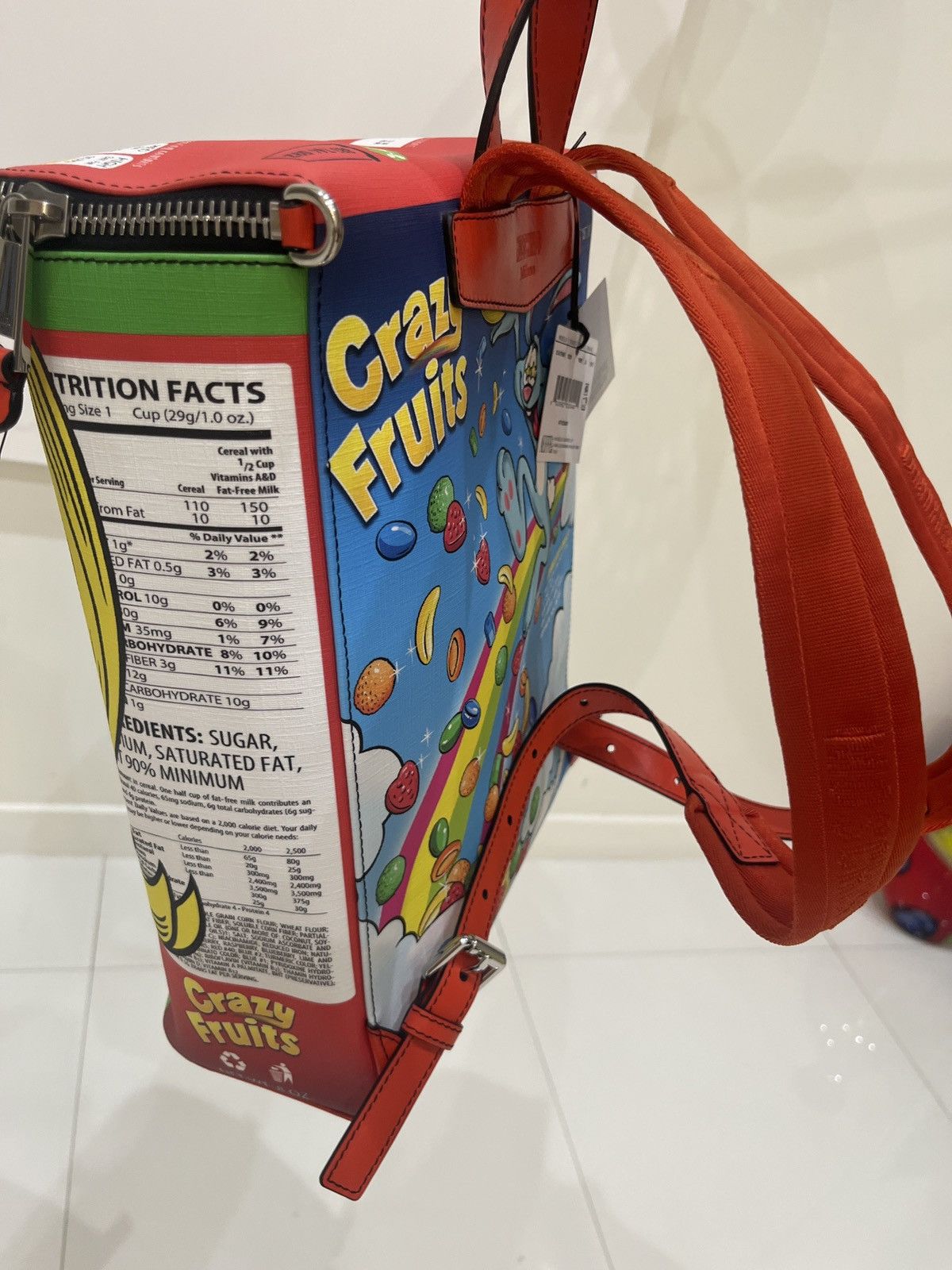 Moschino Moschino Crazy Fruits Backpack Size ONE SIZE - 6 Thumbnail
