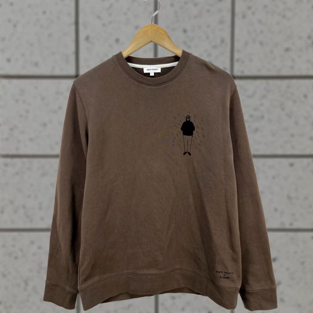 Norse Projects Norse Projects Sweatshirt x Yu Nagaba Graphic Crewneck Mens M Cotton Size US M / EU 48-50 / 2 - 1 Thumbnail