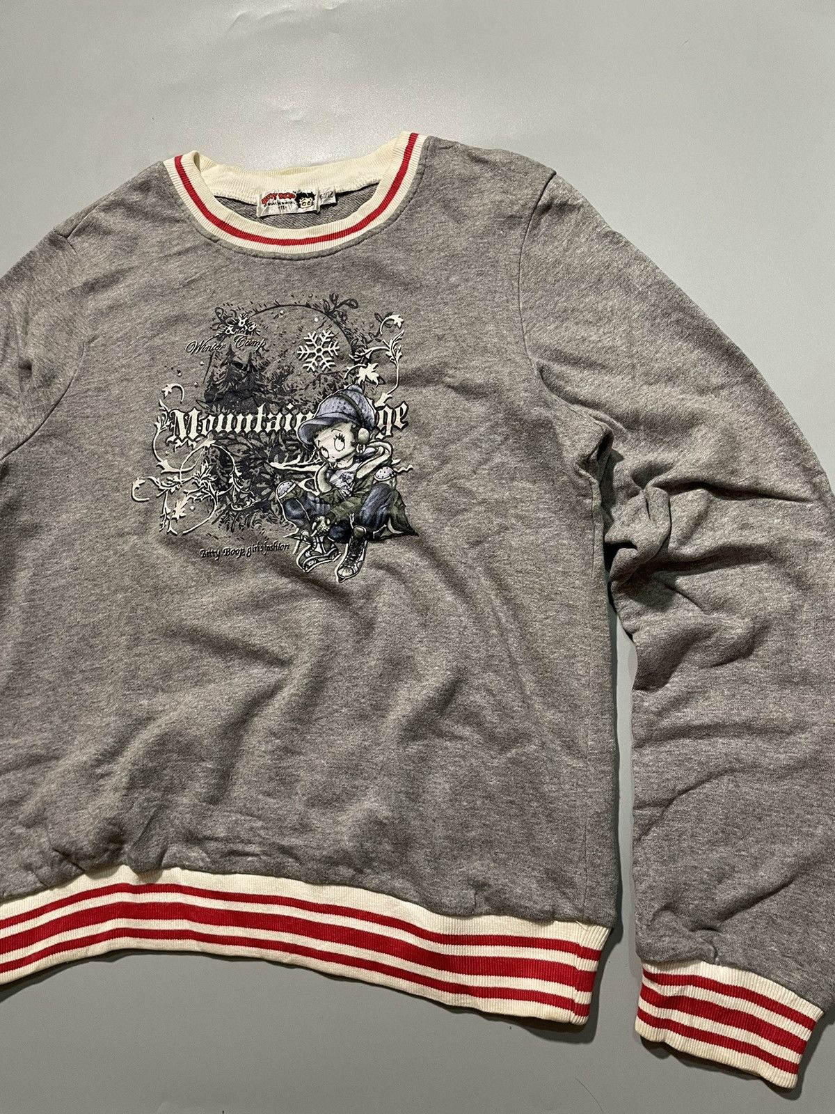 Vintage Y2K Betty Boop Crewneck Sweatshirt Size M / US 6-8 / IT 42-44 - 3 Thumbnail
