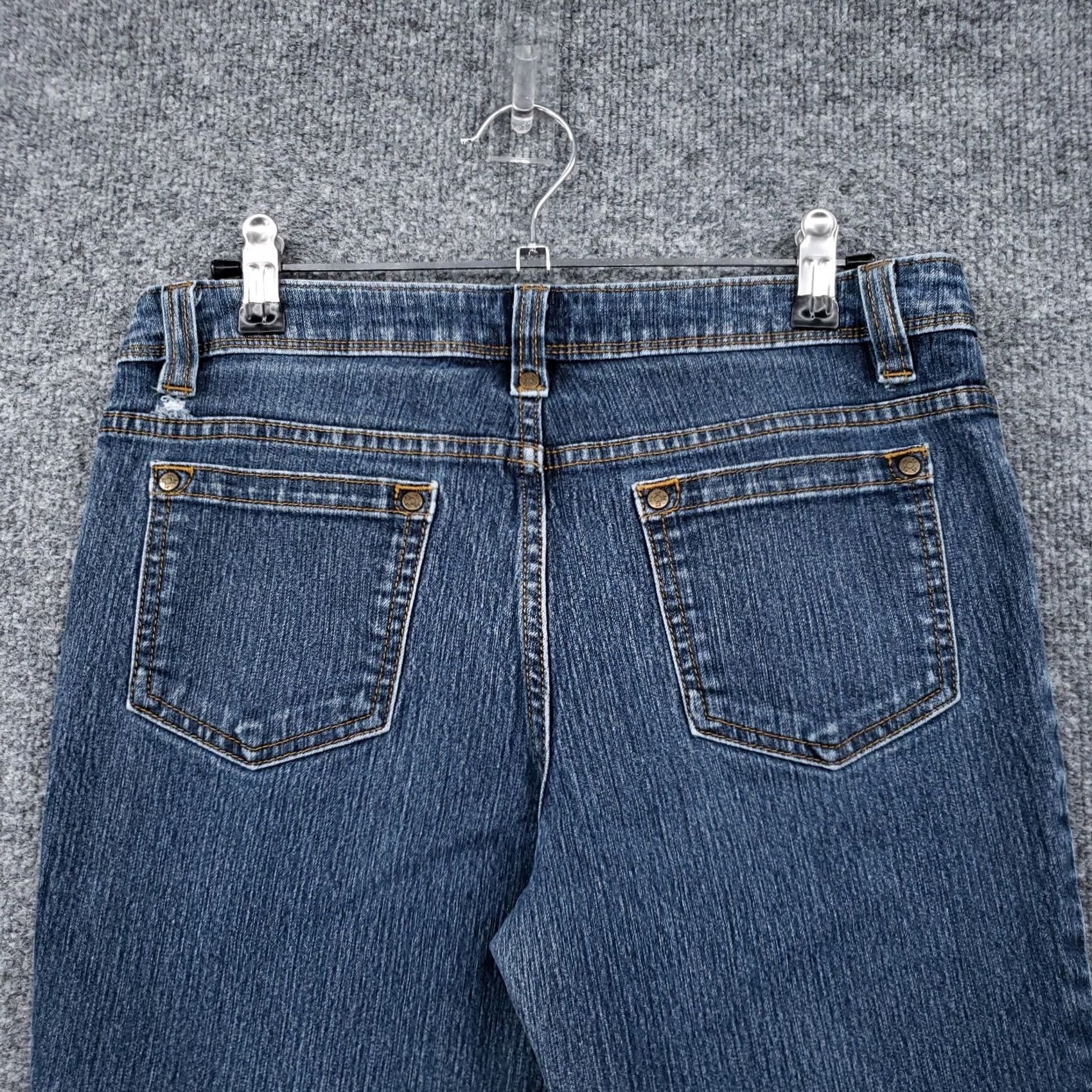 Denime SO Jeans Womens 7 Low Rise Skinny Blue Denim Jeans Size 28" / US 6 / IT 42 - 6 Thumbnail
