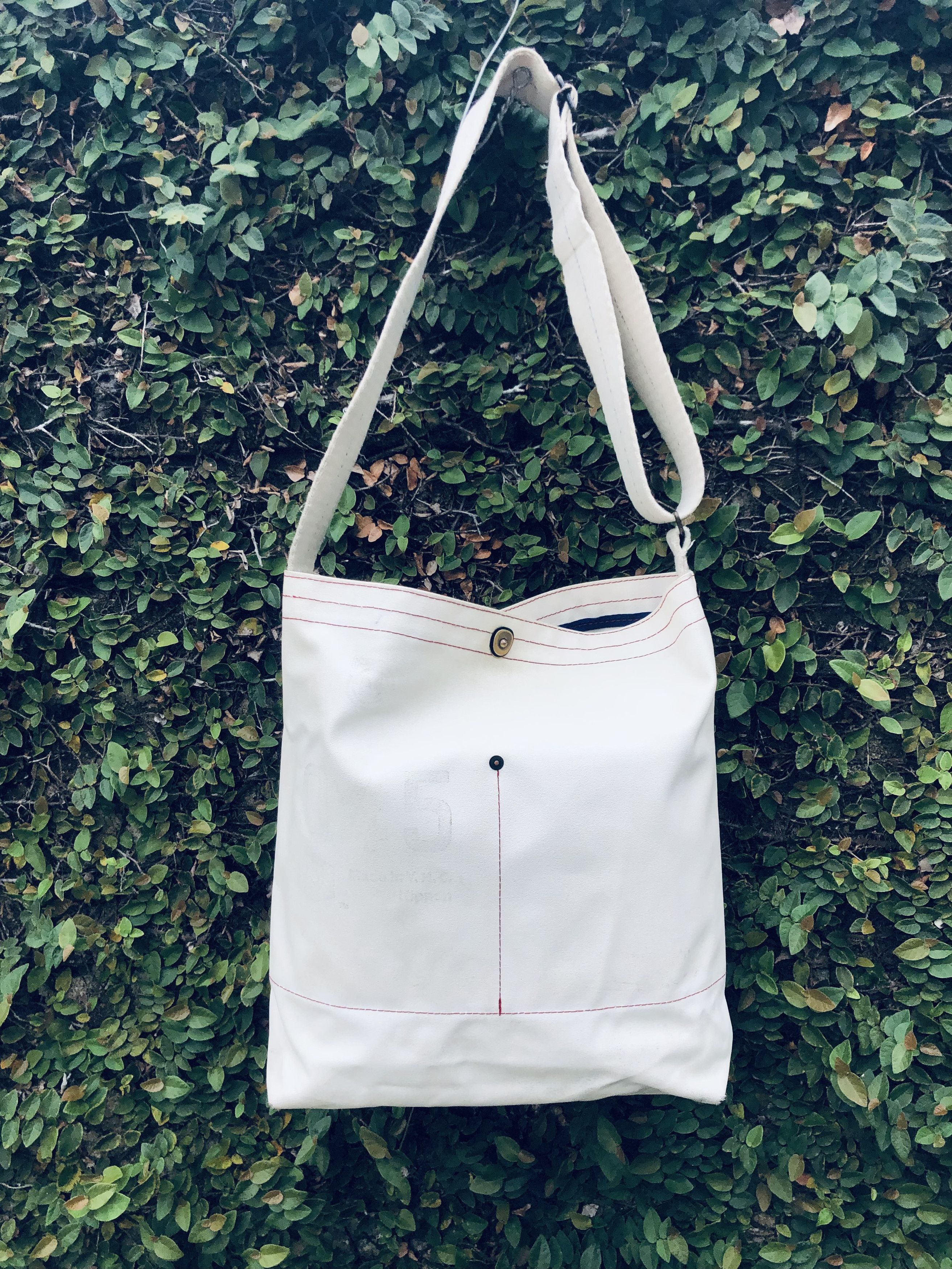 Japanese Brand 045 Yokohama Canvas Crossbody BAG Nippon Made Size ONE SIZE - 7 Thumbnail