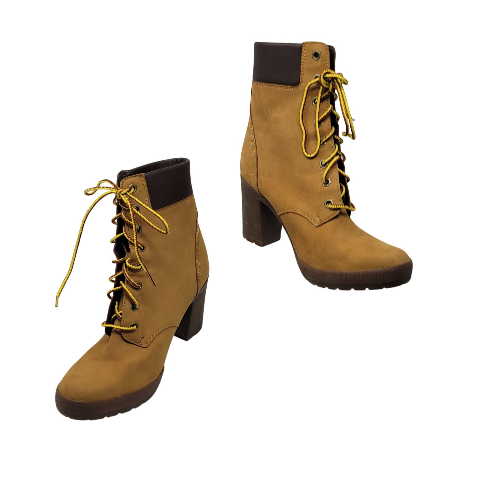 Timberland Womens Timberland Allington Mid Lace-Up Combat Heeled Work B Size US 9 / IT 39 - 10 Thumbnail