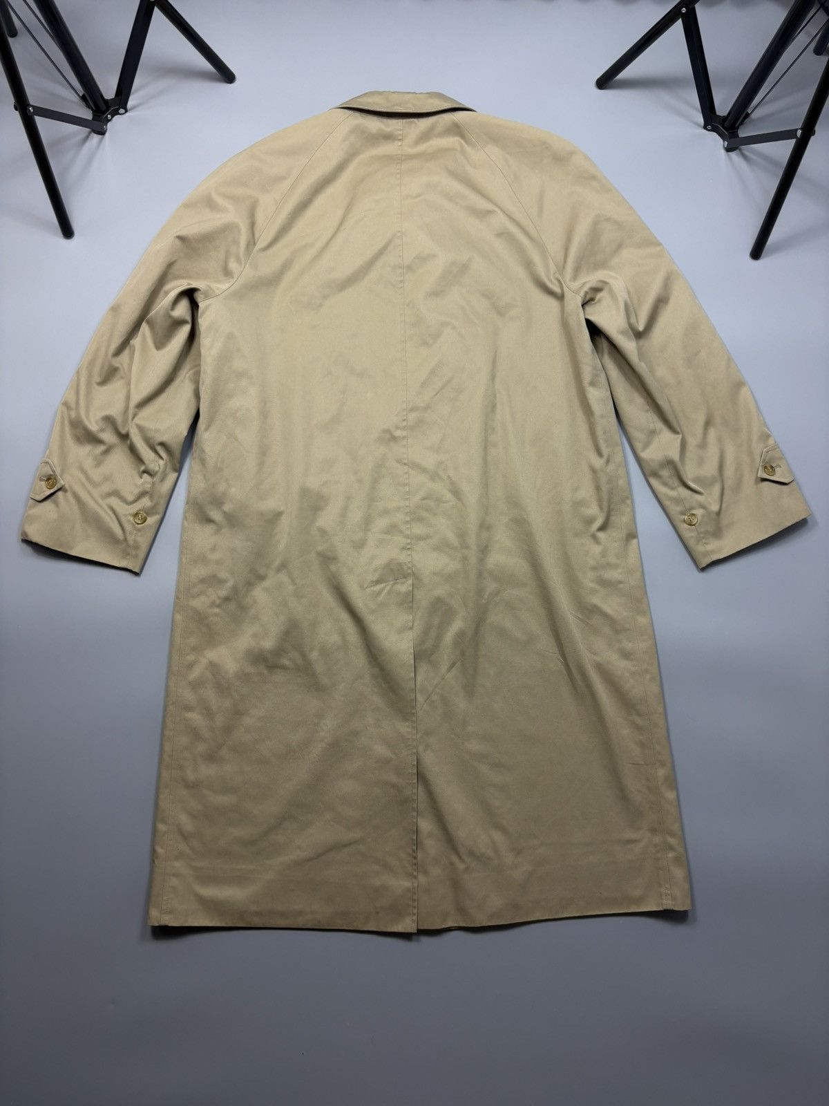 Burberry Burberry Vintage Trench Coat Nova Check England 90s l Size US L / EU 52-54 / 3 - 8 Thumbnail