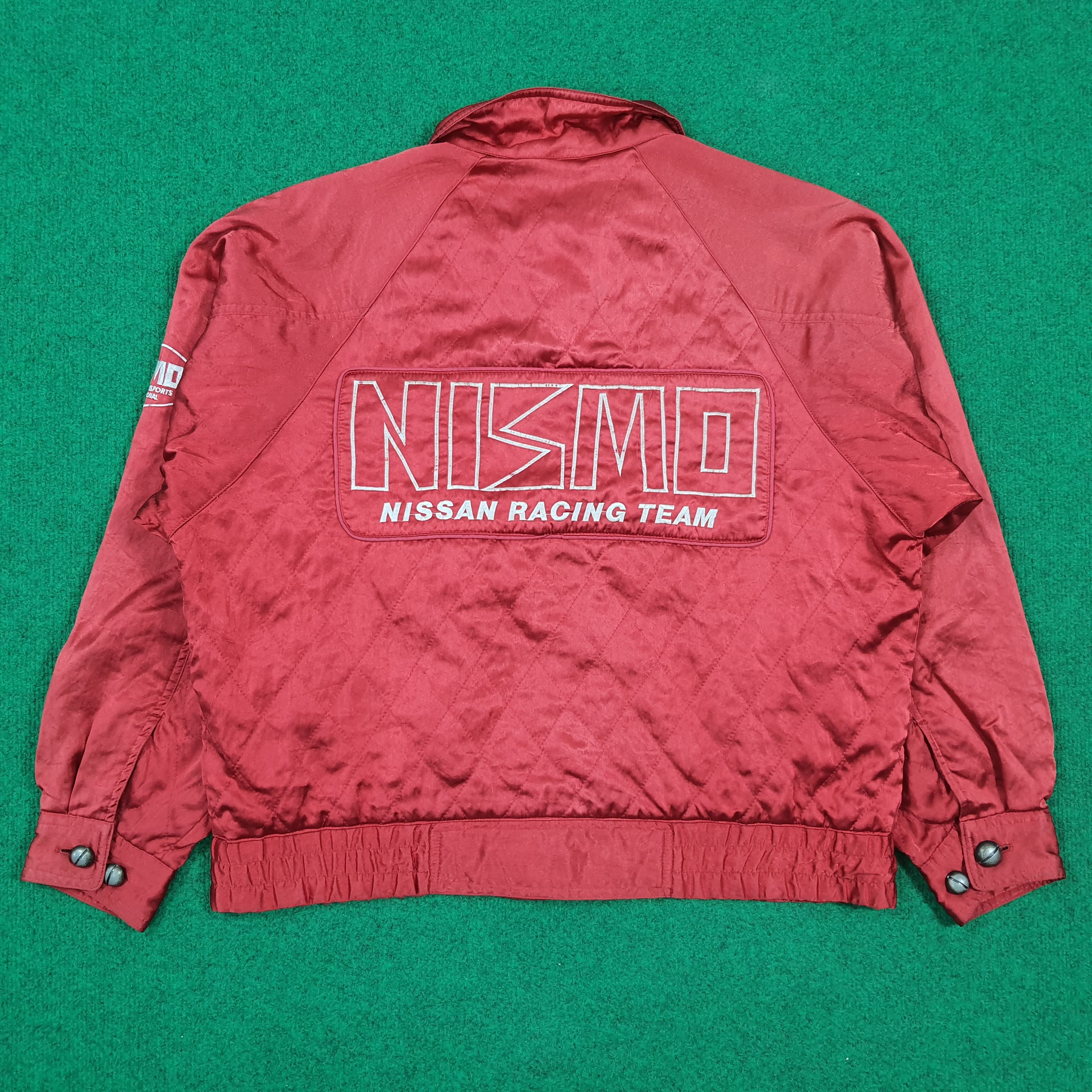 Nissan Vintage NISMO Nissan Racing Bomber Quilted Jacket E1A10 Size US M / EU 48-50 / 2 - 1 Thumbnail