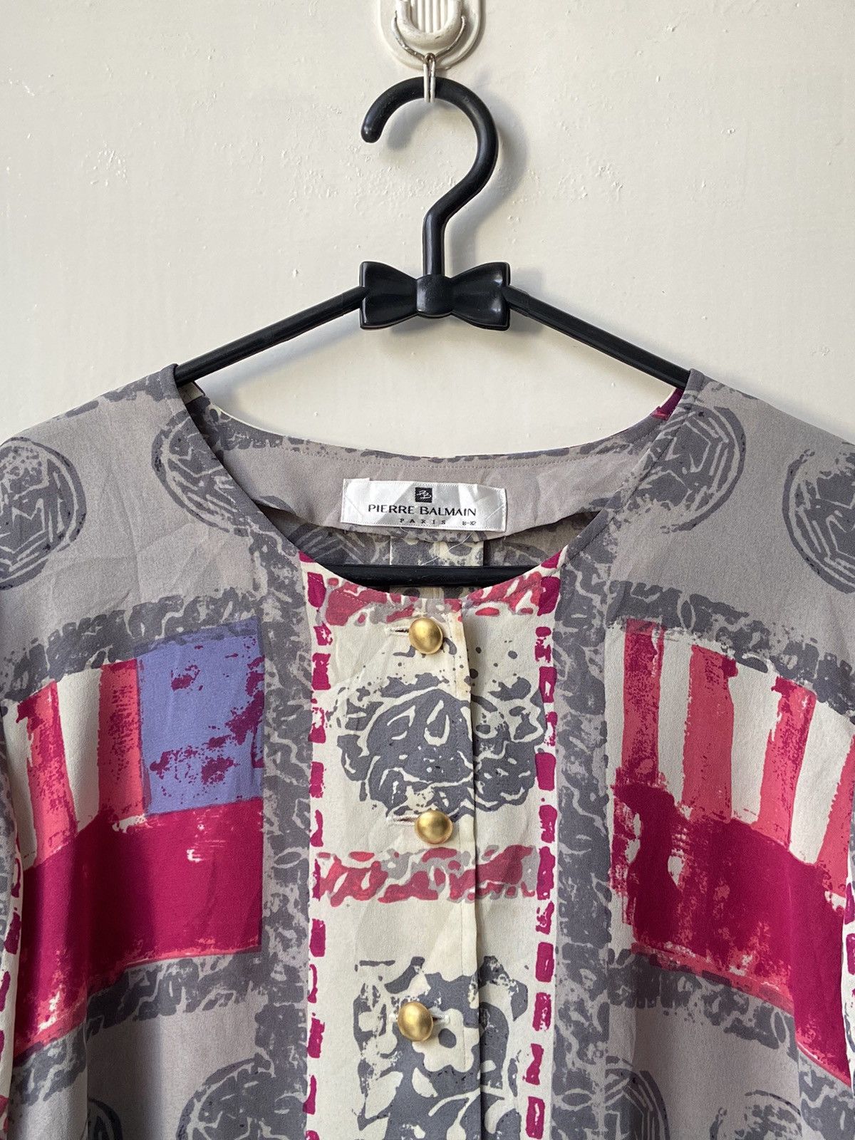 Pierre Balmain PIERRE BALMAIN PARIS Blouse Size S / US 4 / IT 40 - 12 Thumbnail