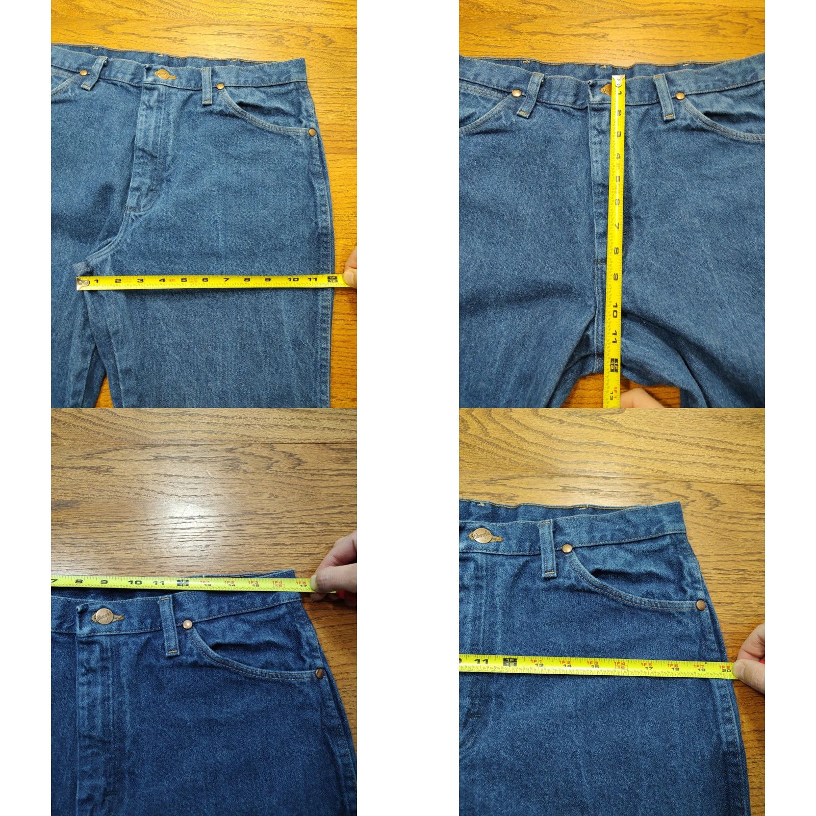 Wrangler VINTAGE Wrangler Jeans Cowboy Cut 936 Slim Mens 33x30 Denim Blue 80s 90s Western Rockabilly Cowboy Cut Jeans Mens Regular 33 Wrangler 936 Size US 33 - 8 Thumbnail