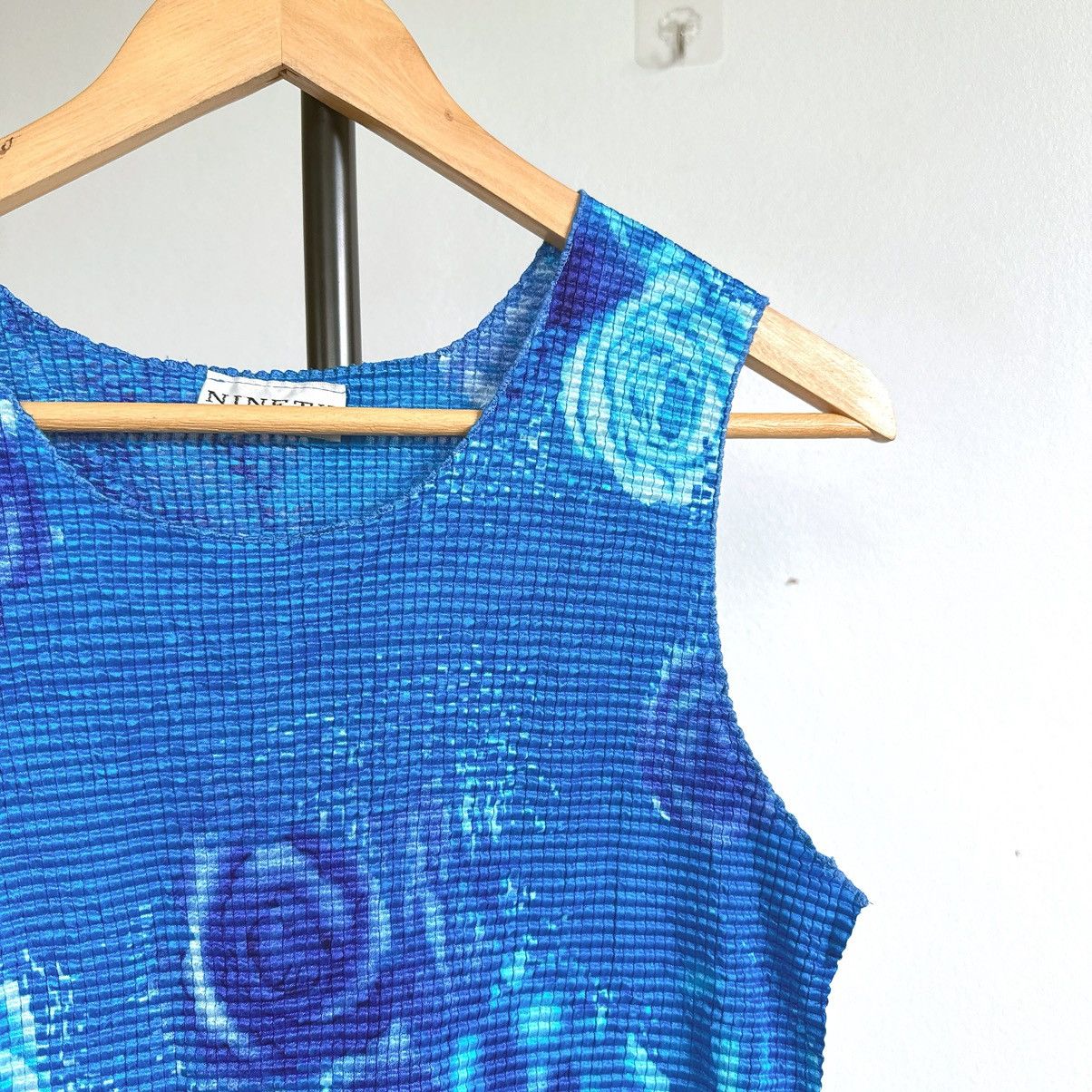 Other Vintage Plisse Tank Top Size M / US 6-8 / IT 42-44 - 2 Thumbnail