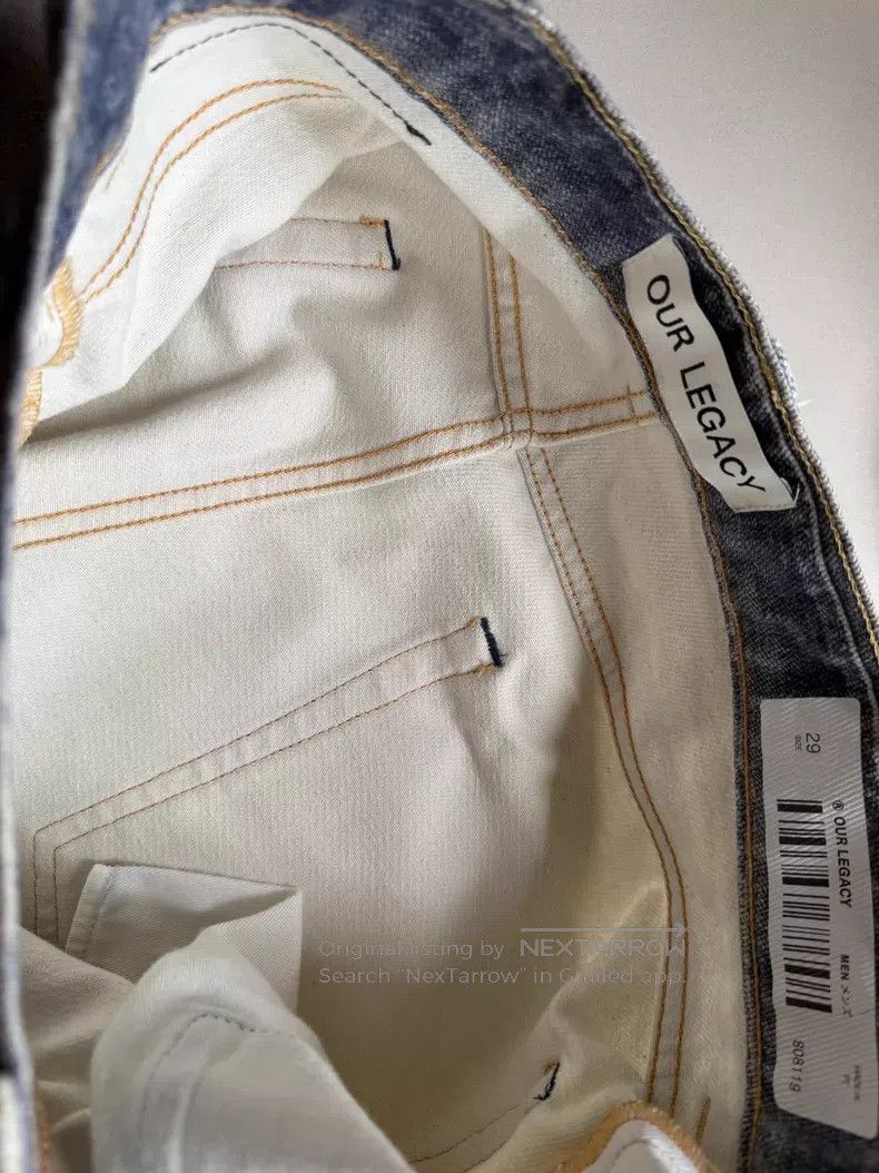 Our Legacy Our Legacy Denim Jeans - Blue Size US 29 - 5 Thumbnail