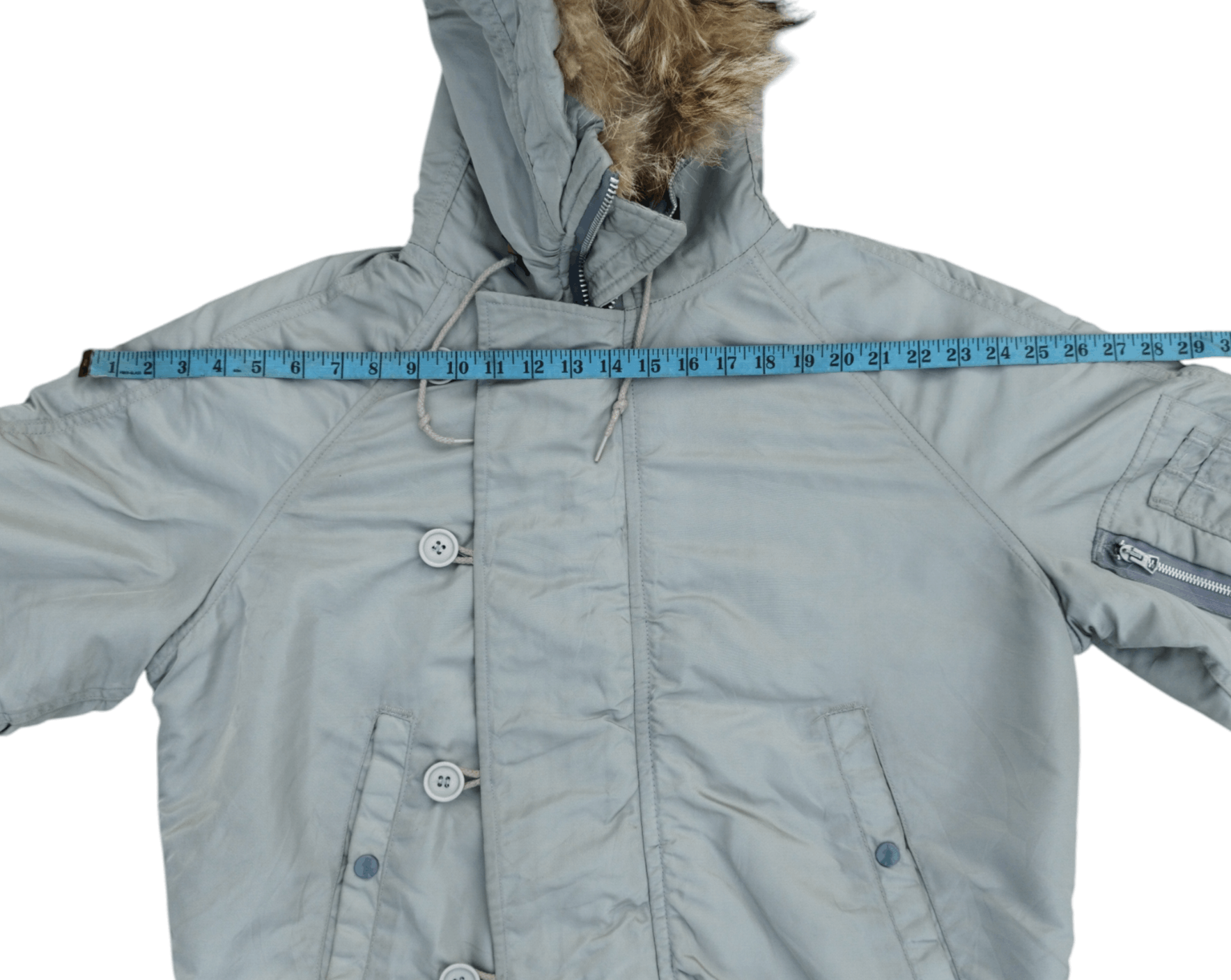 Alpha Industries Patriot type N-2B attaced hood bomber Size US S / EU 44-46 / 1 - 8 Thumbnail