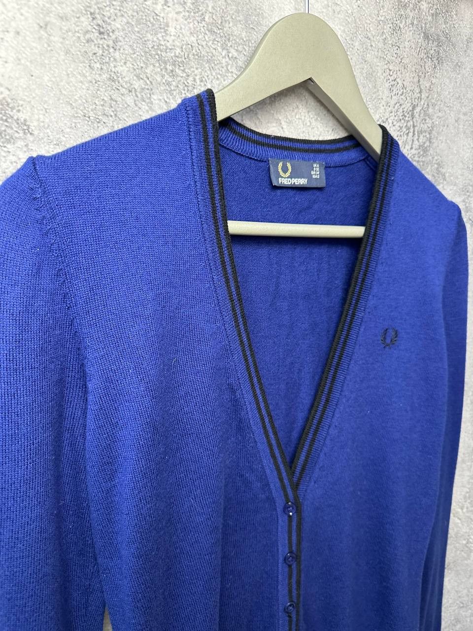 Fred Perry × Vintage Fred Perry Cardigan Button Down Wool Knit Sweater Size S / US 4 / IT 40 - 4 Thumbnail