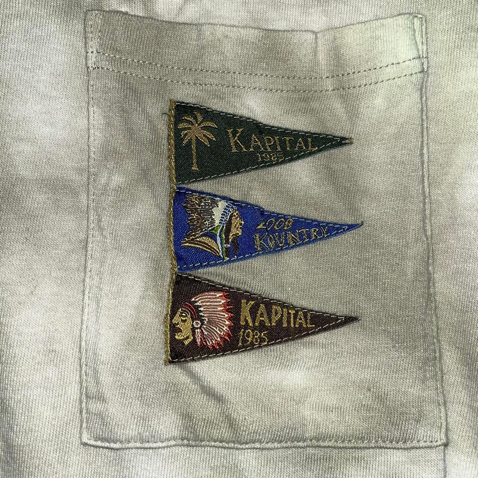 Kapital Rare Kapital SS22 '4 Flags Smoky Ashburry Size US M / EU 48-50 / 2 - 1 Thumbnail