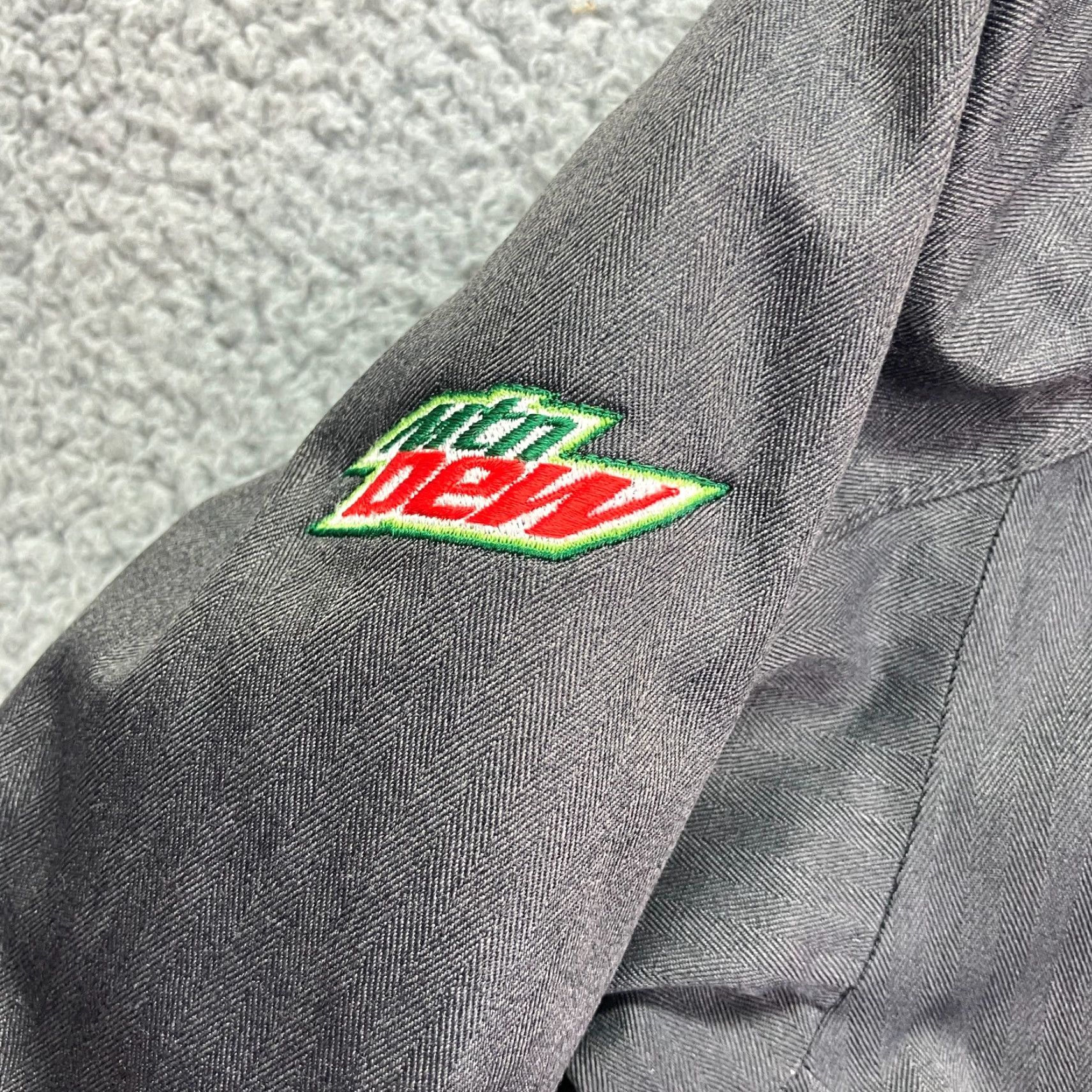 Helly Hansen Helly Hansen Jacket Mens M Black Chevron Mountain Dew Double Collar Full Zip Size US M / EU 48-50 / 2 - 3 Thumbnail