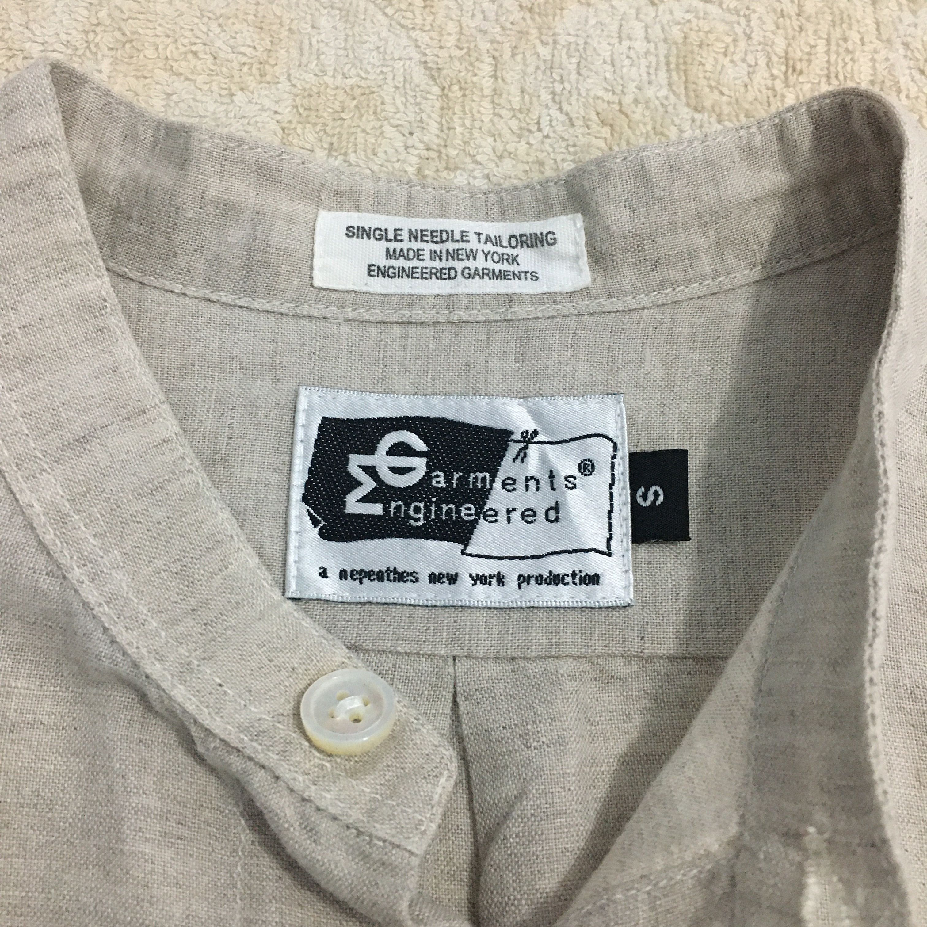 Engineered Garments Enginered Garments Shanghai Cotton Linen Shirt Size US M / EU 48-50 / 2 - 8 Thumbnail