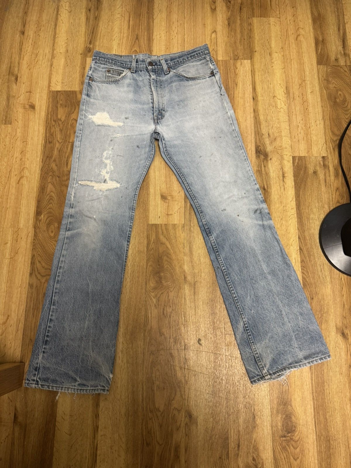 Levi's Vintage Thrashed Levi's Orange Tab 517 Size US 32 / EU 48 - 1 Thumbnail