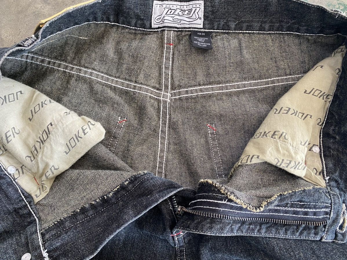 JNCO Crazy Baggy Joker Classico Denim Size US 34 / EU 50 - 10 Thumbnail
