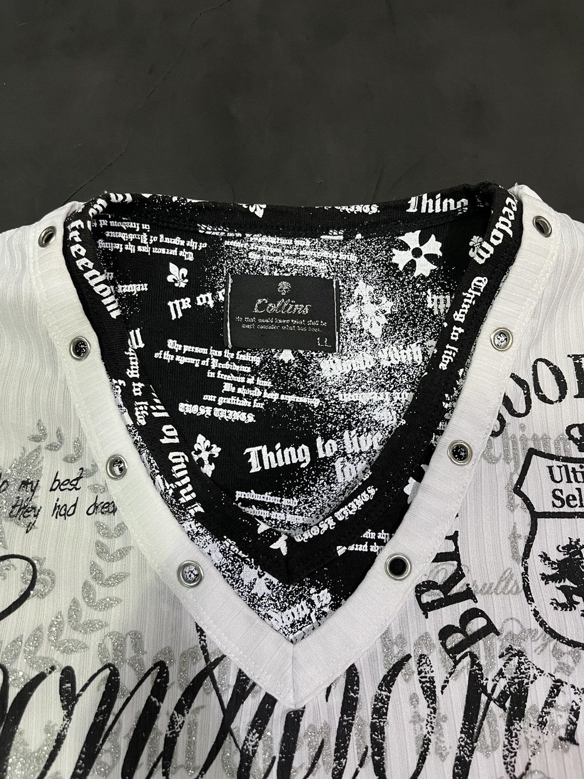 If Six Was Nine Collins poem tees Size US L / EU 52-54 / 3 - 3 Thumbnail