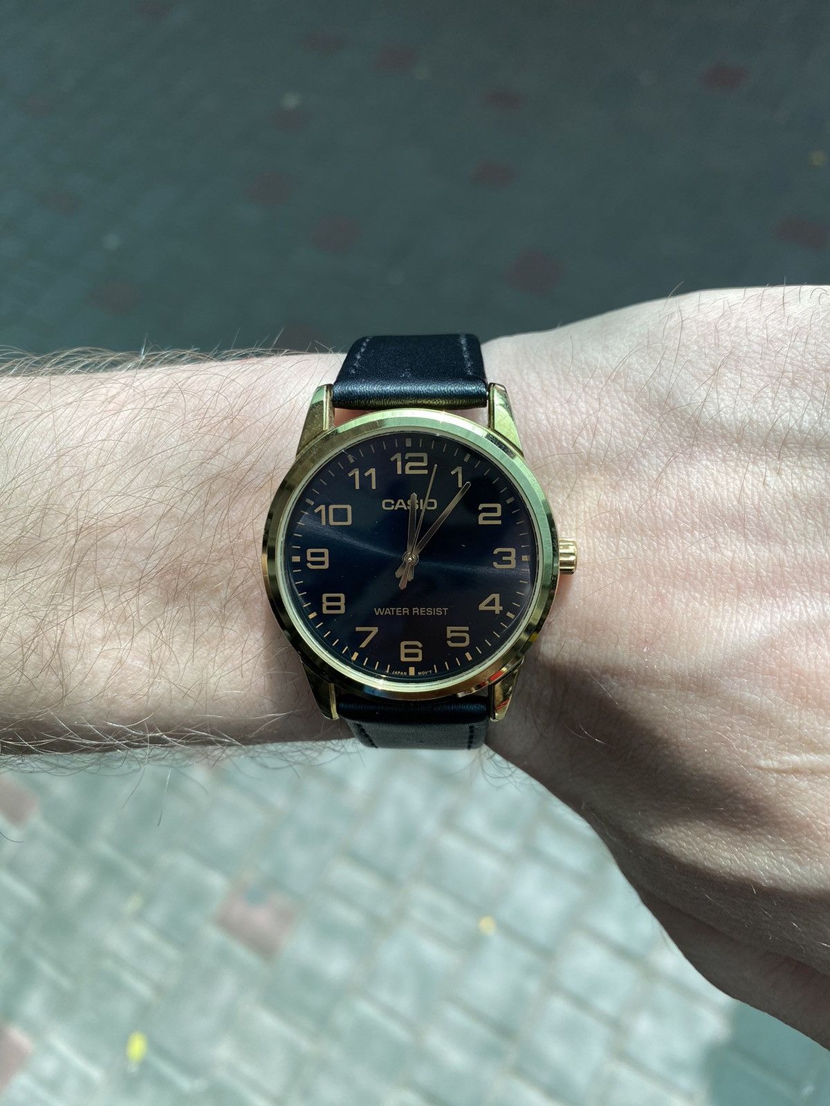 Casio × Japanese Brand × Vintage Gold Tone Casio MTP-V001GL Watch Size ONE SIZE - 2 Thumbnail