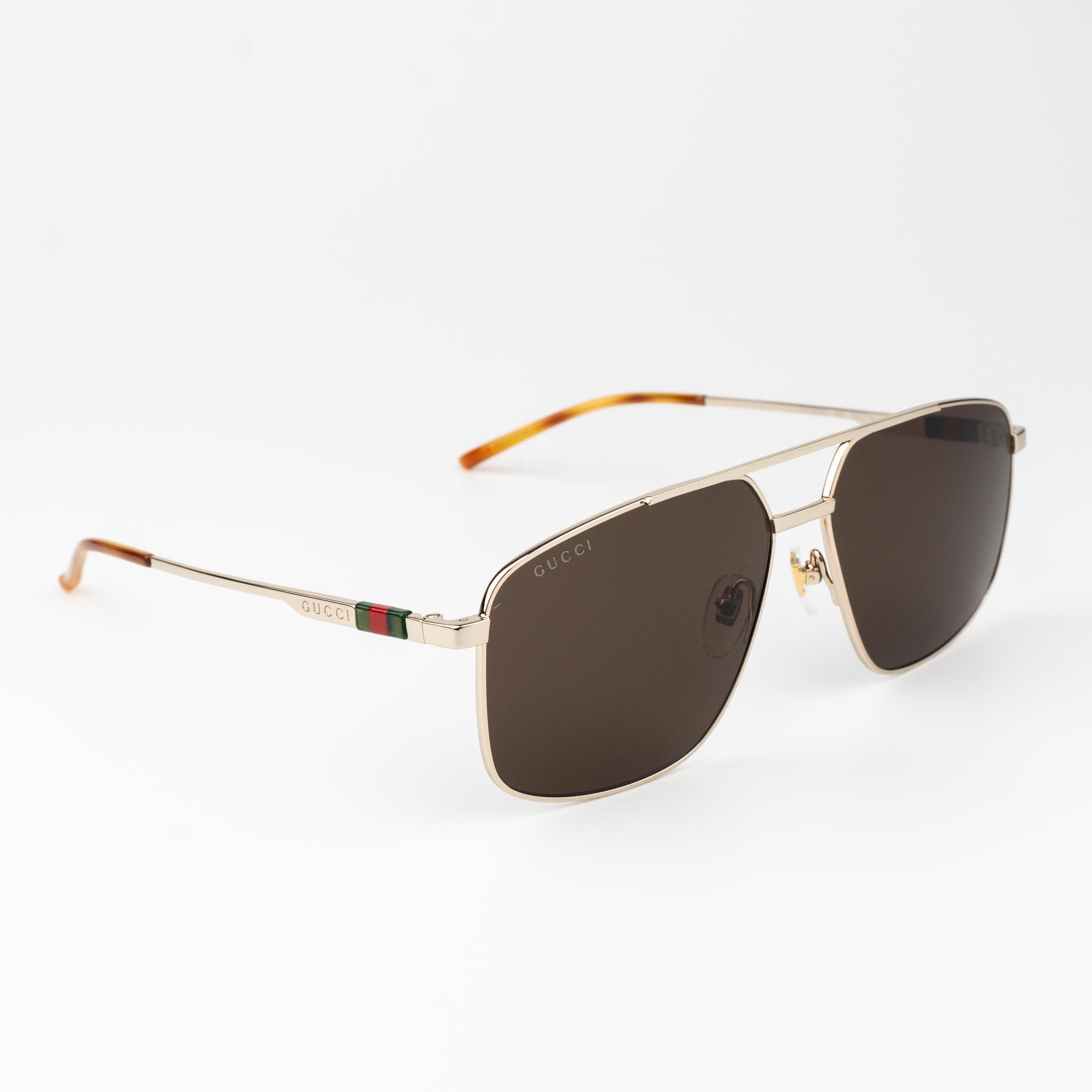 Gucci Gucci Men NAVIGATOR Sunglasses Aviator GG1676S 002 BRAND NEW Size ONE SIZE - 4 Thumbnail