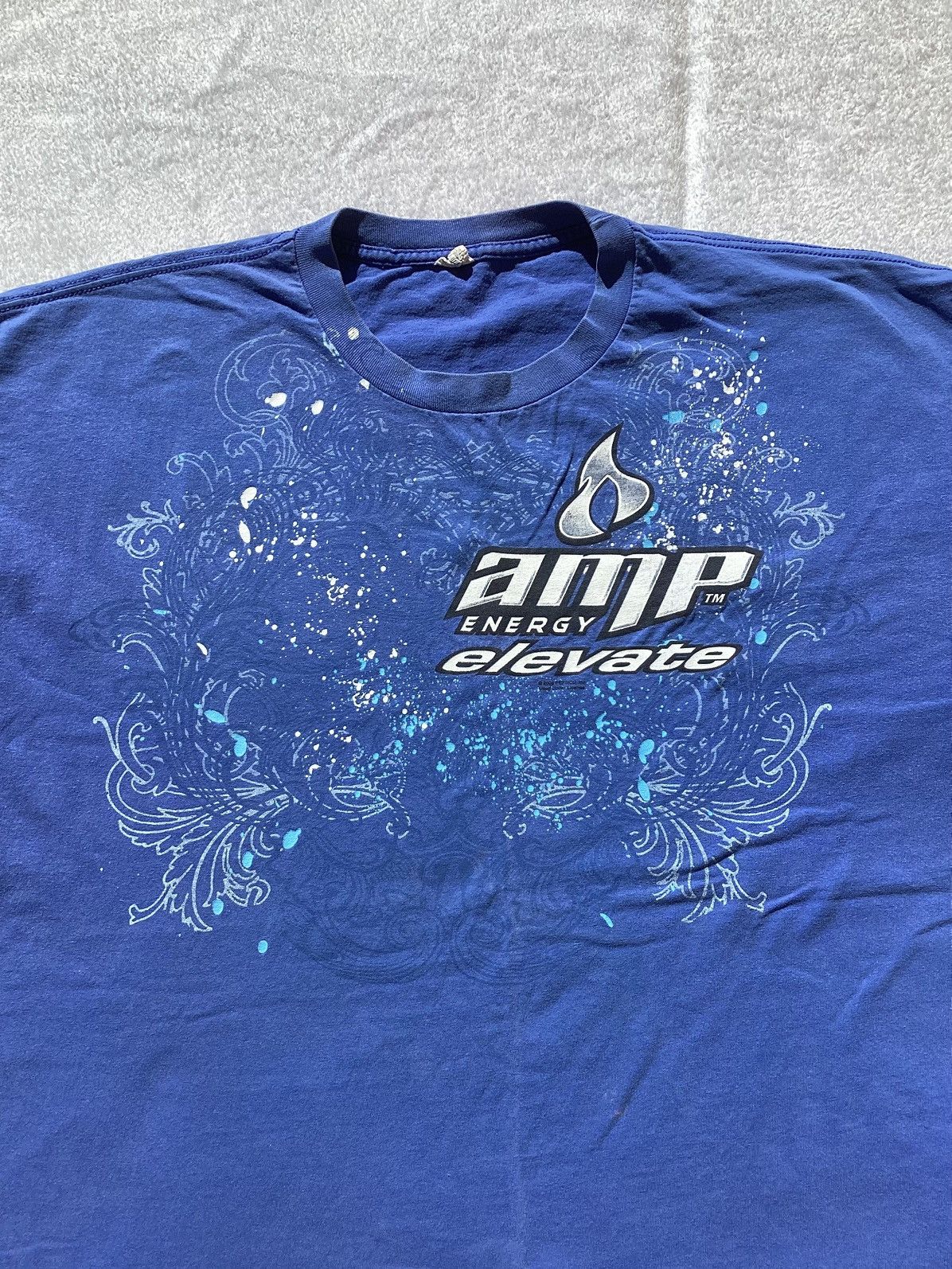 Pepsi Vintage 2008 Pepsi Co. amp energy drink blue T-shirt Size US XL / EU 56 / 4 - 2 Thumbnail