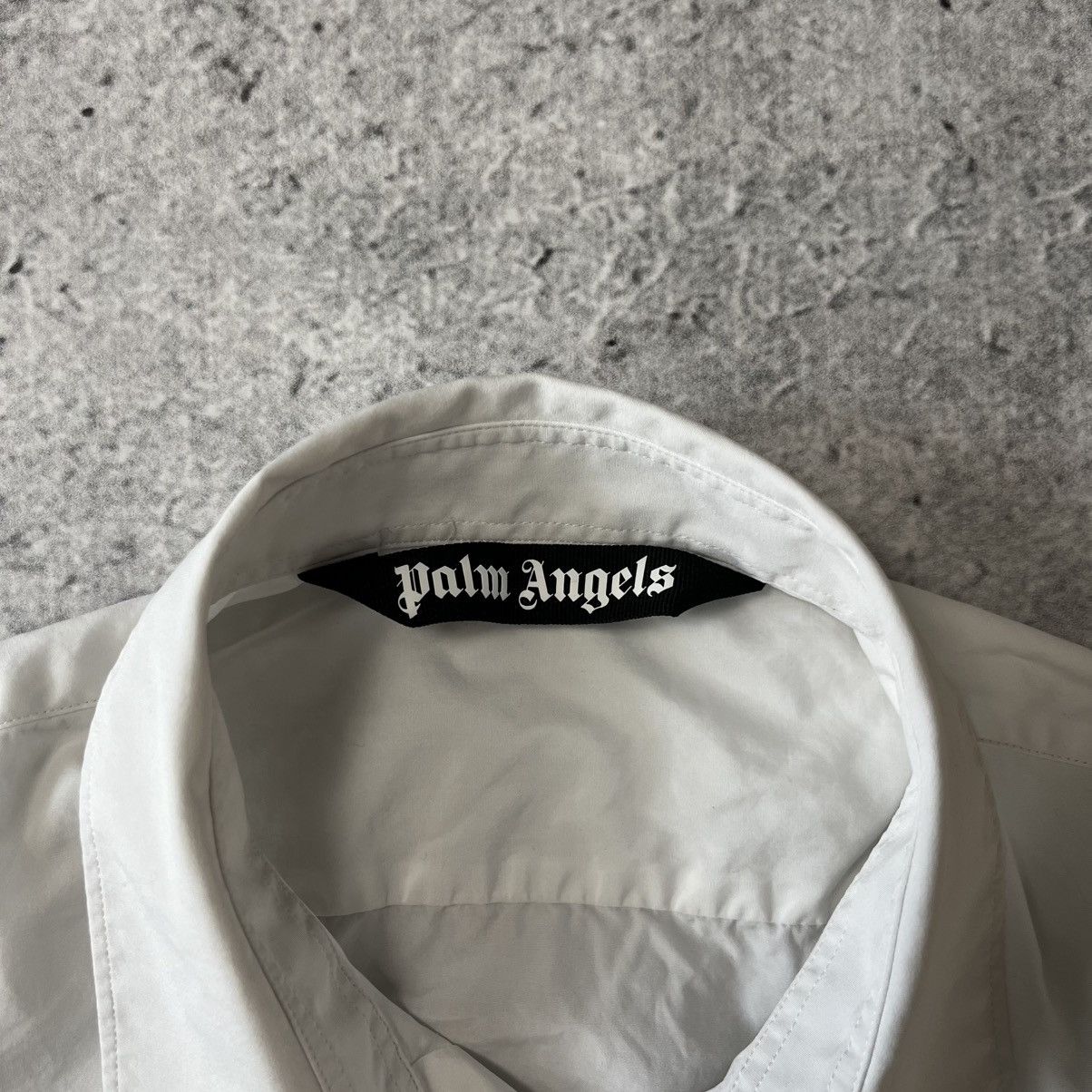 Palm Angels Palm Angels white button up shirt 46 S streetwear style Size US S / EU 44-46 / 1 - 8 Thumbnail