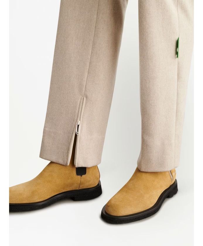 Off-White o1y0225 Casual Pant in Beige Size US 30 / EU 46 - 2 Thumbnail