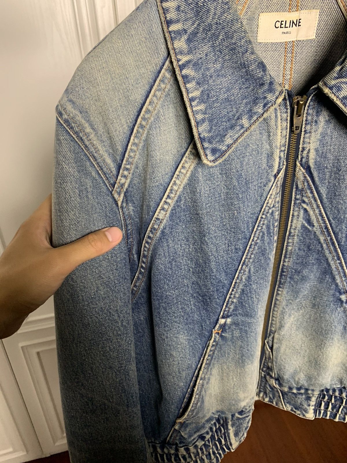 Celine Celine 2020SS Union Wash Denim jacket Size US S / EU 44-46 / 1 - 3 Thumbnail