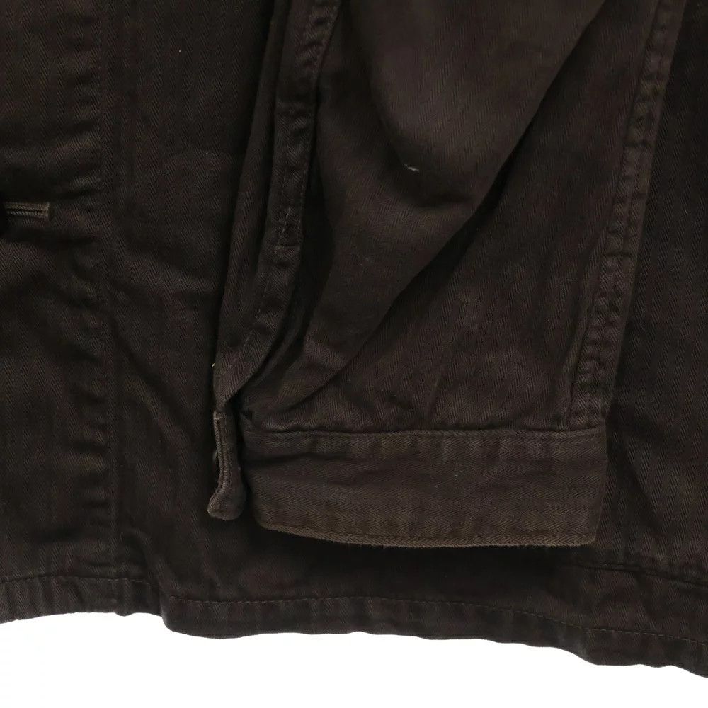 Yohji Yamamoto Yohji Yamamoto POUR HOMME 17AW Work Shirt Jacket Size US XL / EU 56 / 4 - 4 Thumbnail