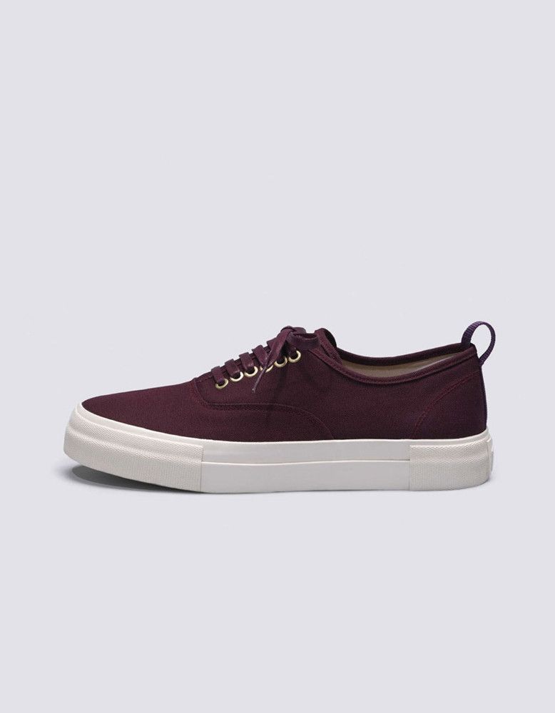 Eytys Eytys Mother Canvas Wine Sneakers Size US 11 / EU 44 - 1 Thumbnail