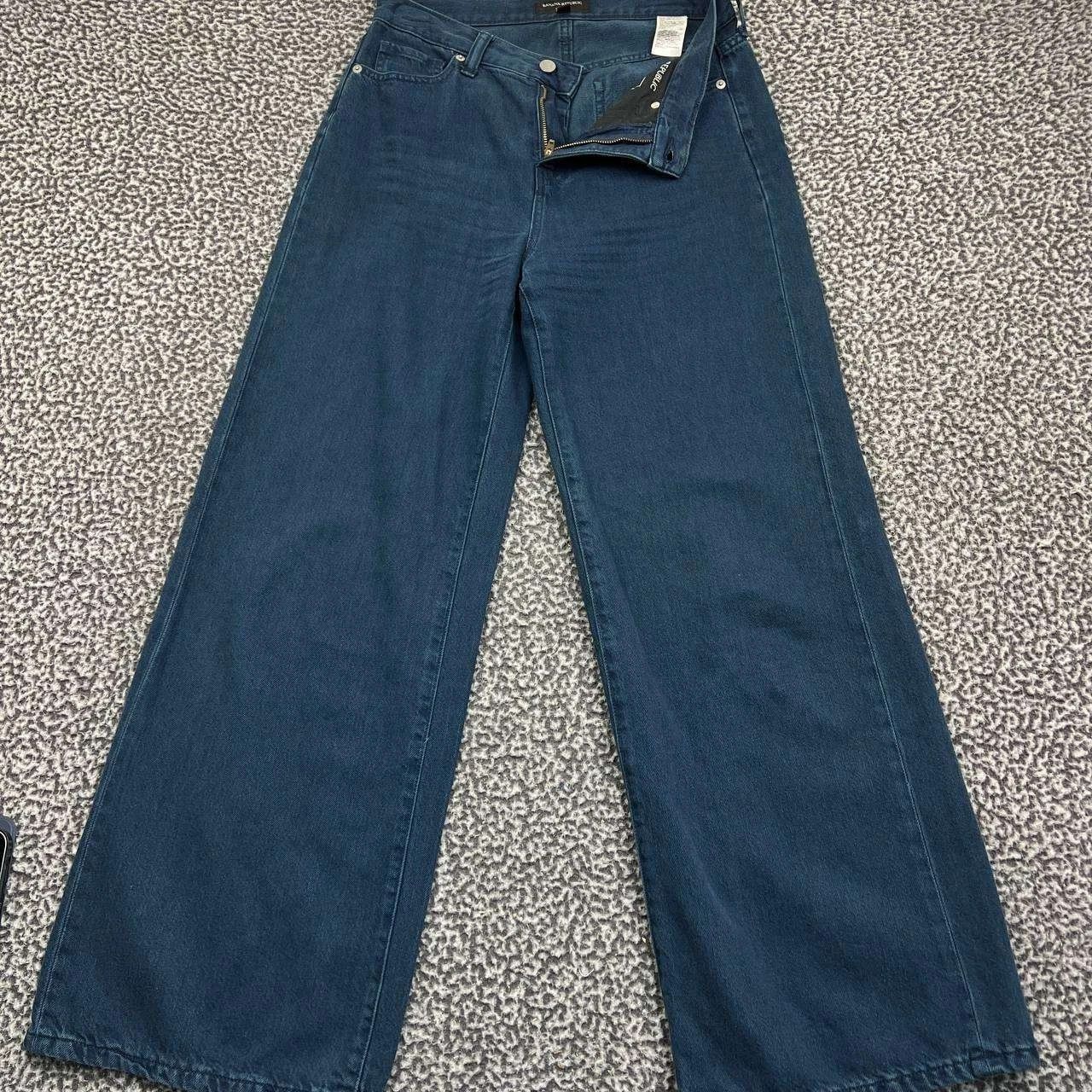 Banana Republic Banana Republic Jeans 28/6 Denim Pants Wide Leg Pocket 28x30 Size 28" / US 6 / IT 42 - 1 Thumbnail