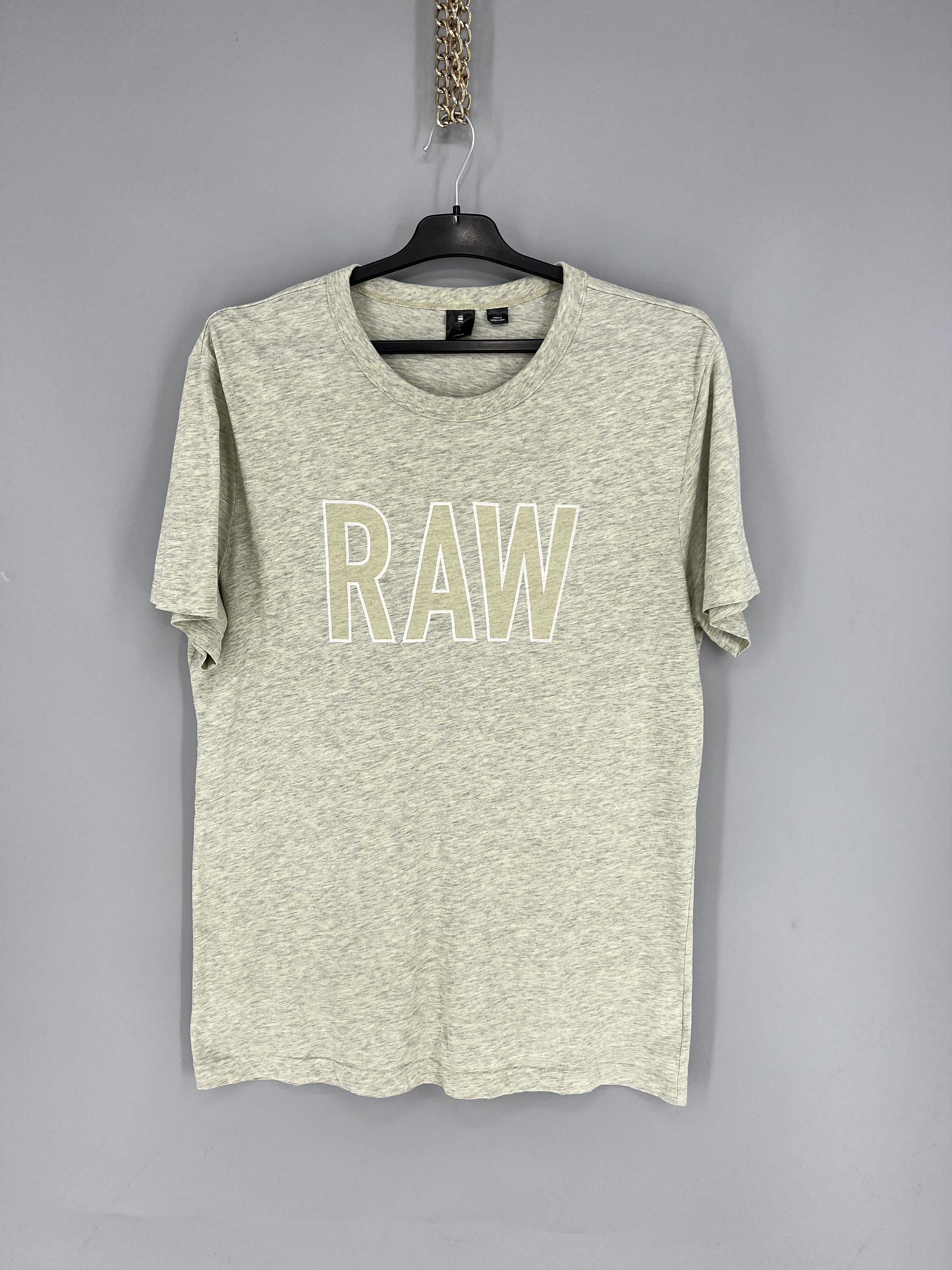 Other Vintage G-Star Raw T-Shirt Grey Big Centre Logo Size L Size US L / EU 52-54 / 3 - 1 Thumbnail