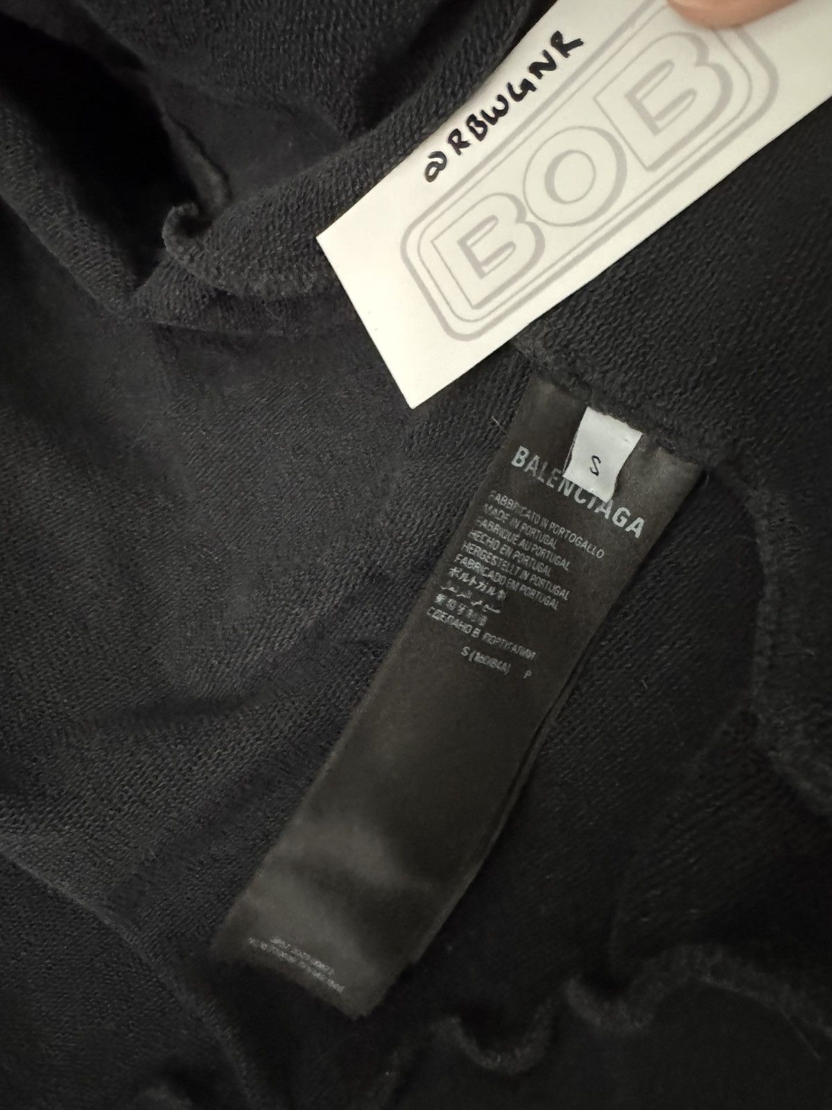 Balenciaga Balenciaga Offshore Hoodie S Size US S / EU 44-46 / 1 - 6 Thumbnail
