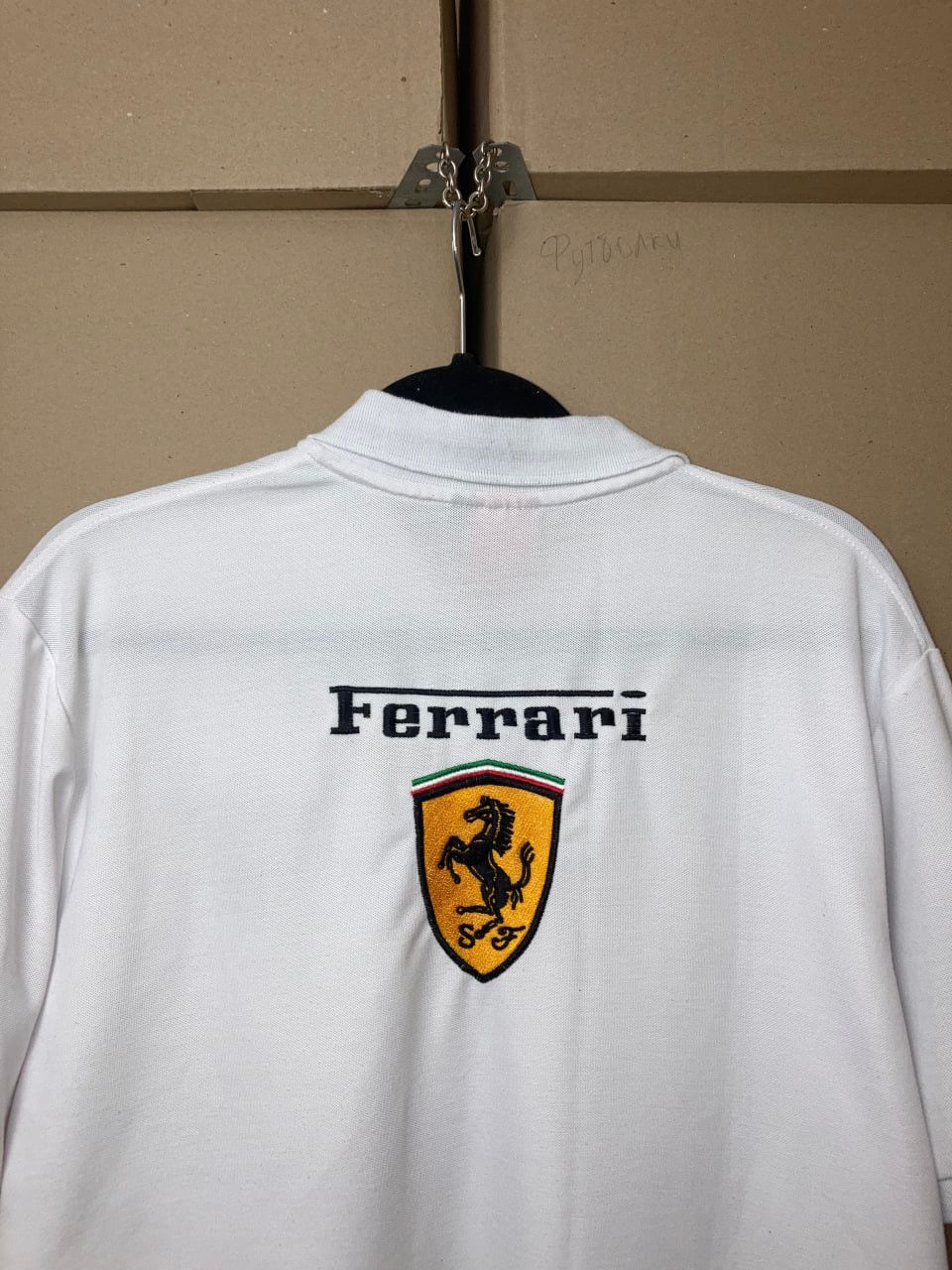 Ferrari VINTAGE SHELL HELIX FERRARI POLO SHIRT RACING FORMULA 1 Y2K Size US XL / EU 56 / 4 - 3 Thumbnail