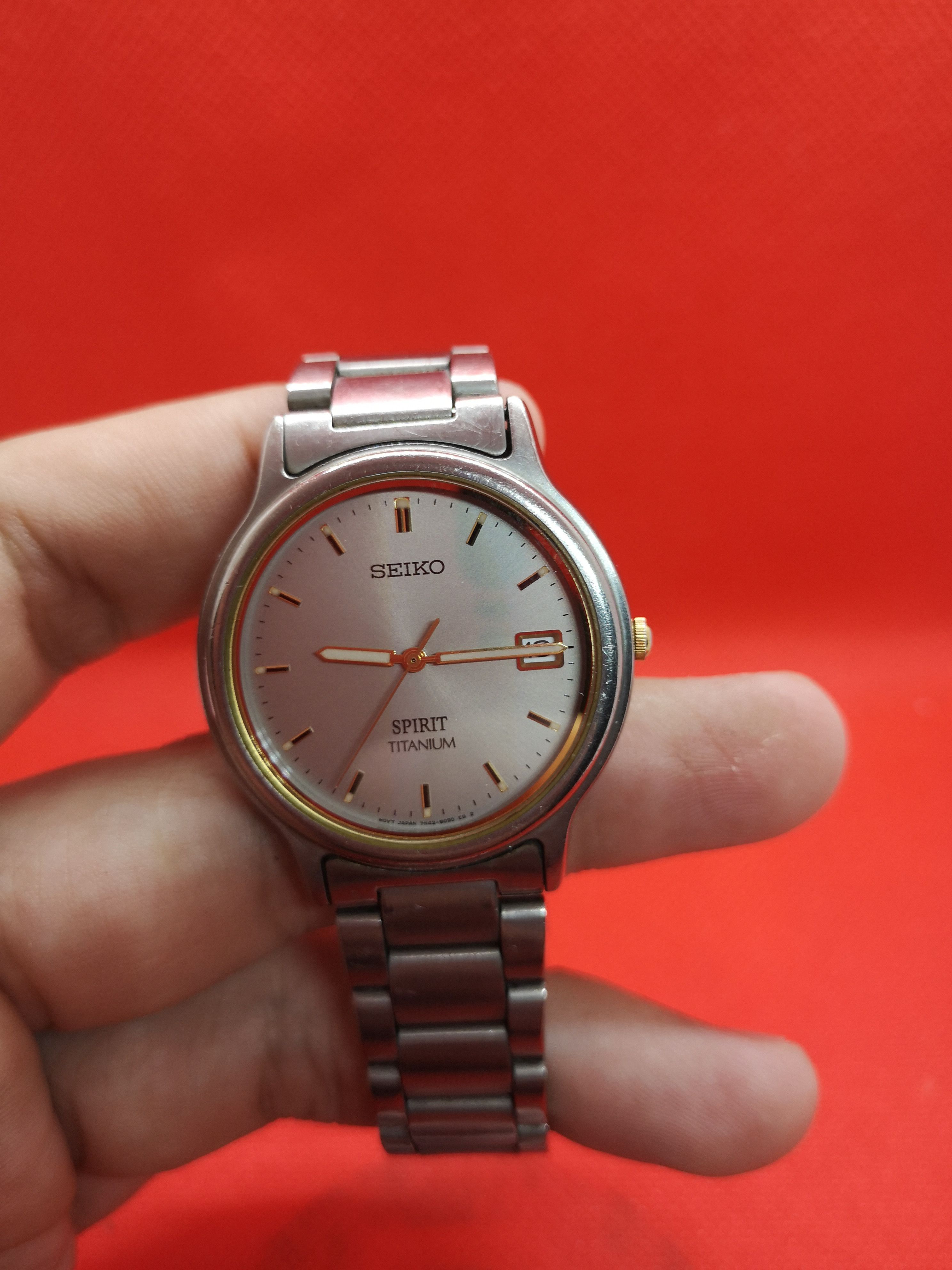 Japanese Brand Vintage SEIKO Spirit Titanium Size ONE SIZE - 2 Thumbnail
