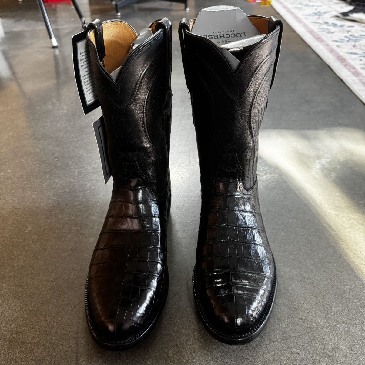 Lucchese NIB Lucchese caiman boots Size US 9 / EU 42 - 3 Thumbnail