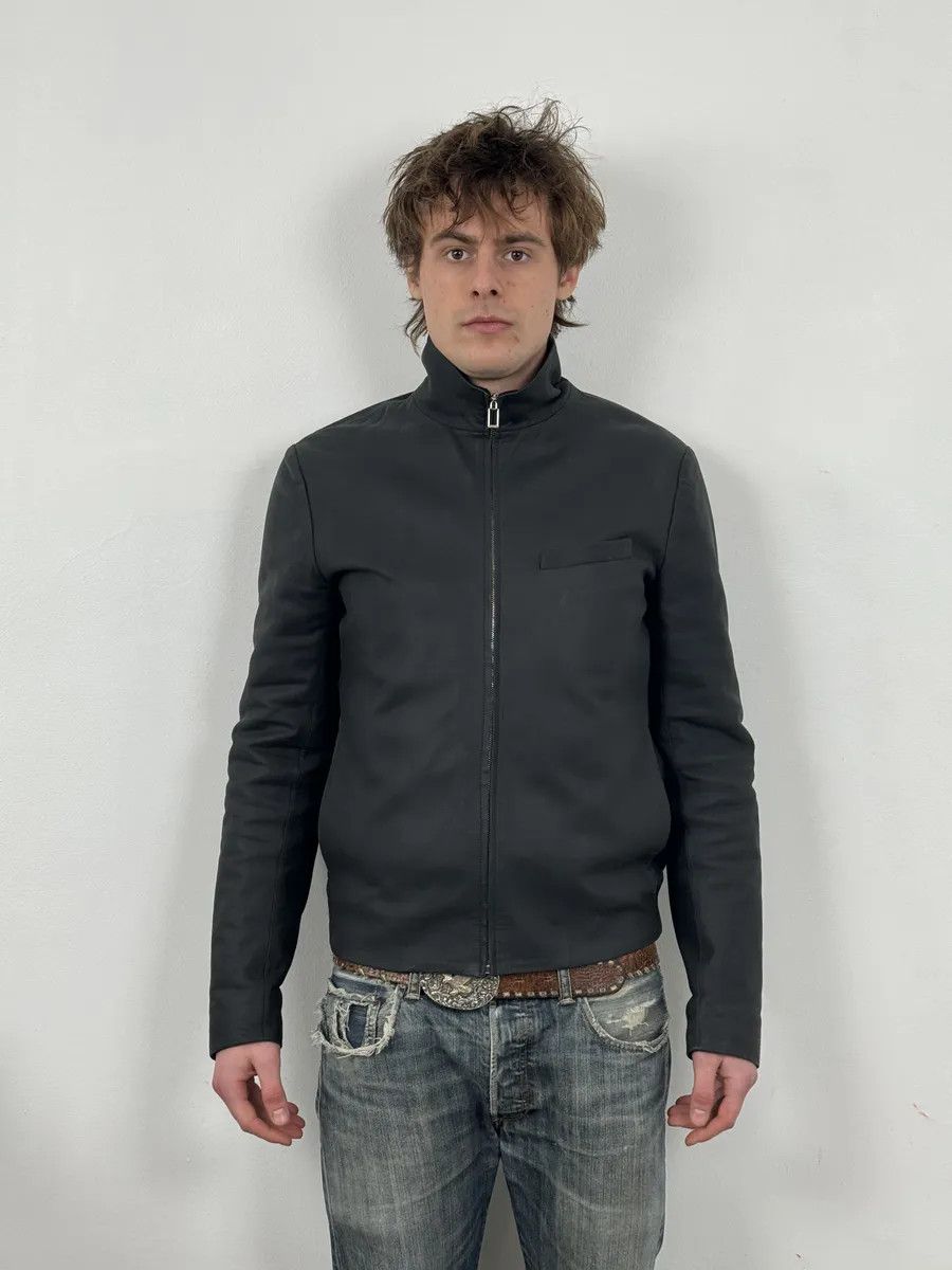 Dior 2010s Dior Black Premium Lamb Leather Jacket Size US M / EU 48-50 / 2 - 3 Thumbnail
